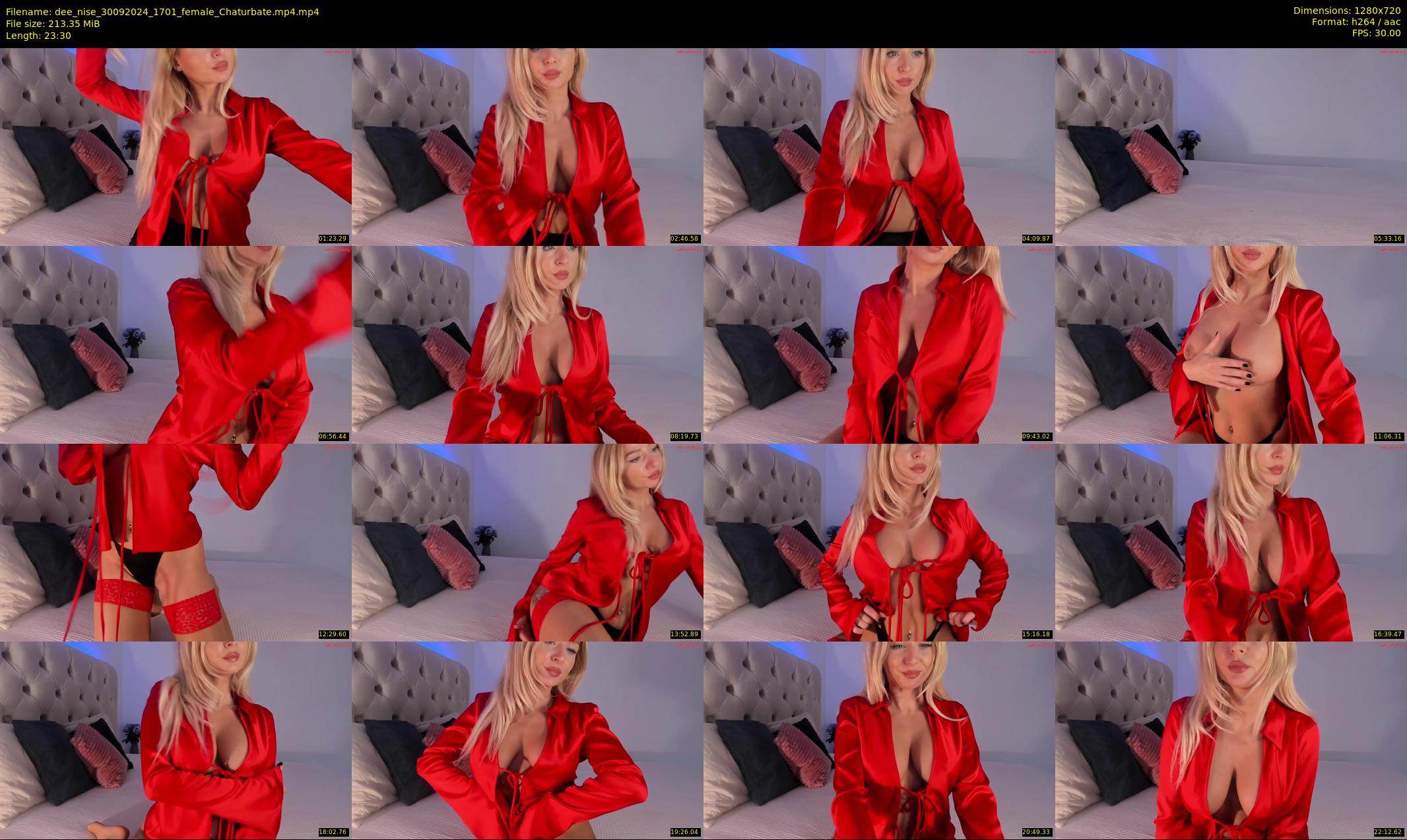 dee_nise — 24 minute Chaturbate female cam show recording, 720p, Sep 30, 2024