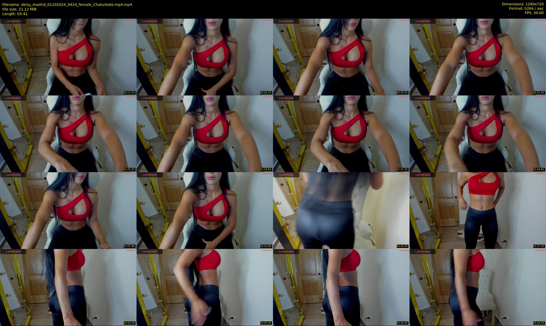 deisy_madrid — 4 minute Chaturbate female cam show recording, 720p, Oct 1, 2024
