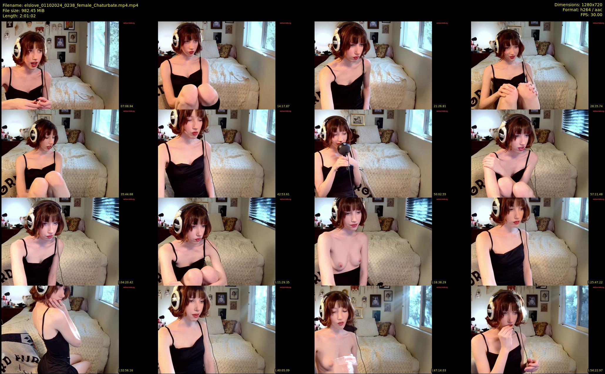 elslove — 122 minute Chaturbate female cam show recording, 720p, Oct 1, 2024