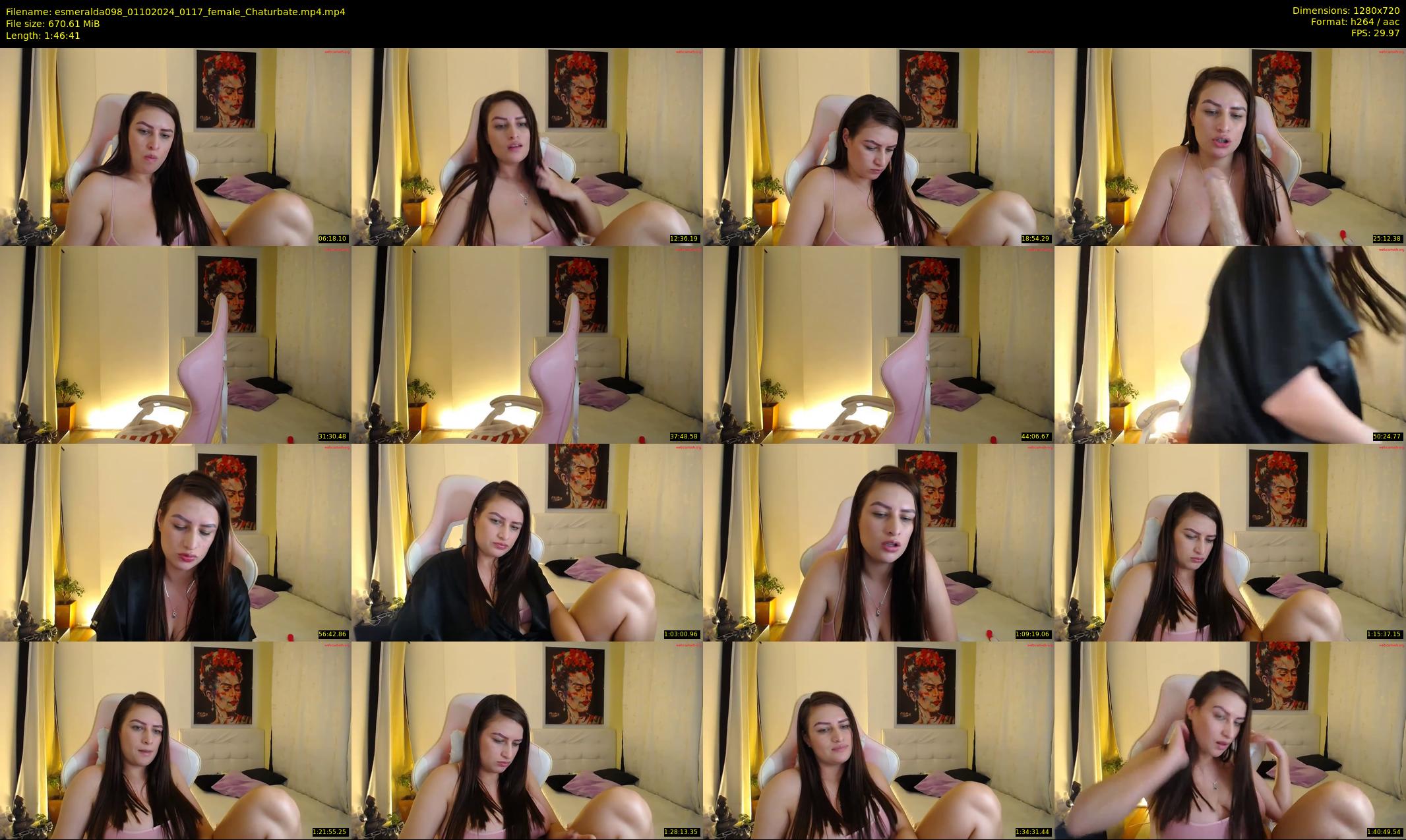 esmeralda098 — 107 minute Chaturbate female cam show recording, 720p, Oct 1, 2024