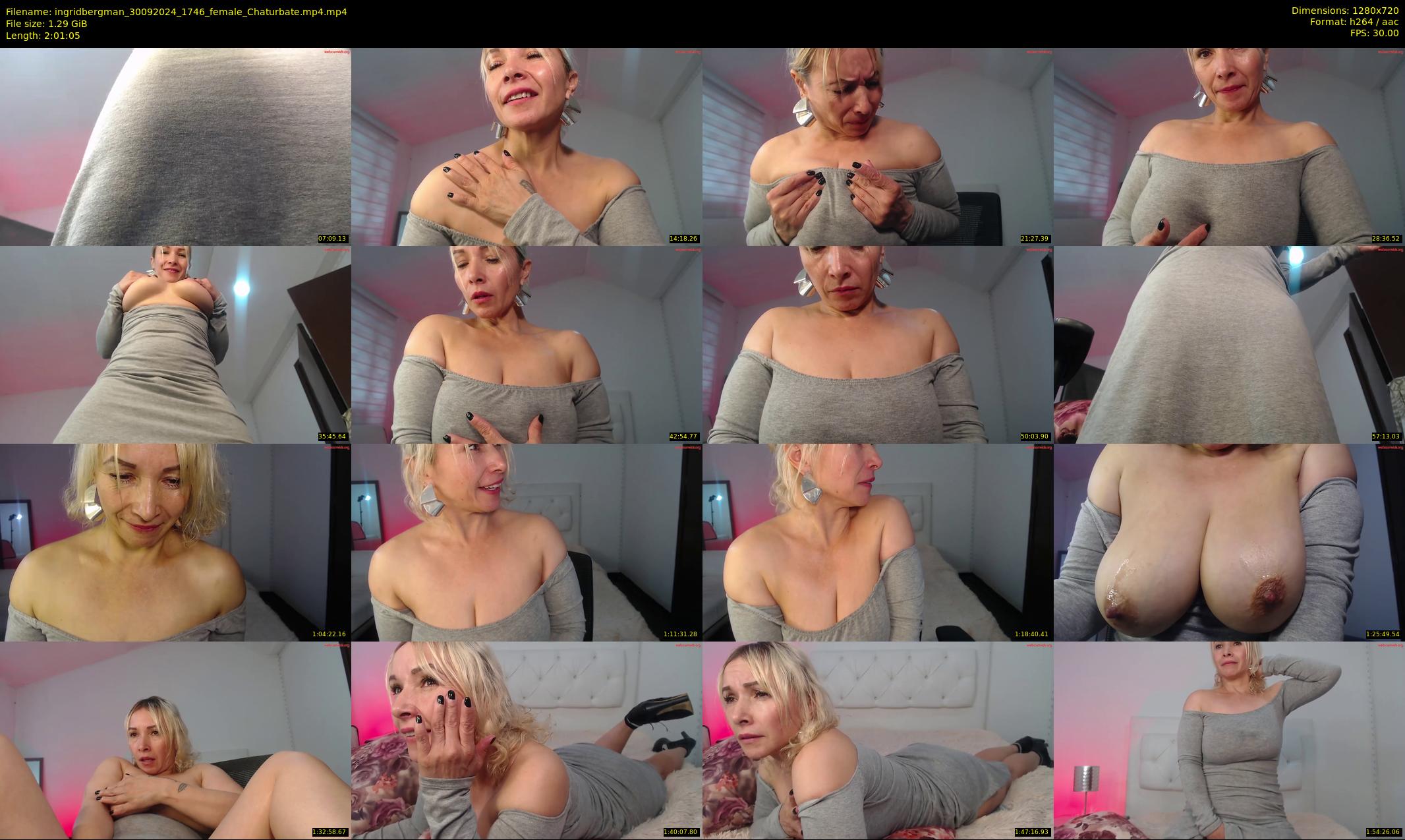 ingridbergman — 122 minute Chaturbate female cam show recording, 720p, Sep 30, 2024
