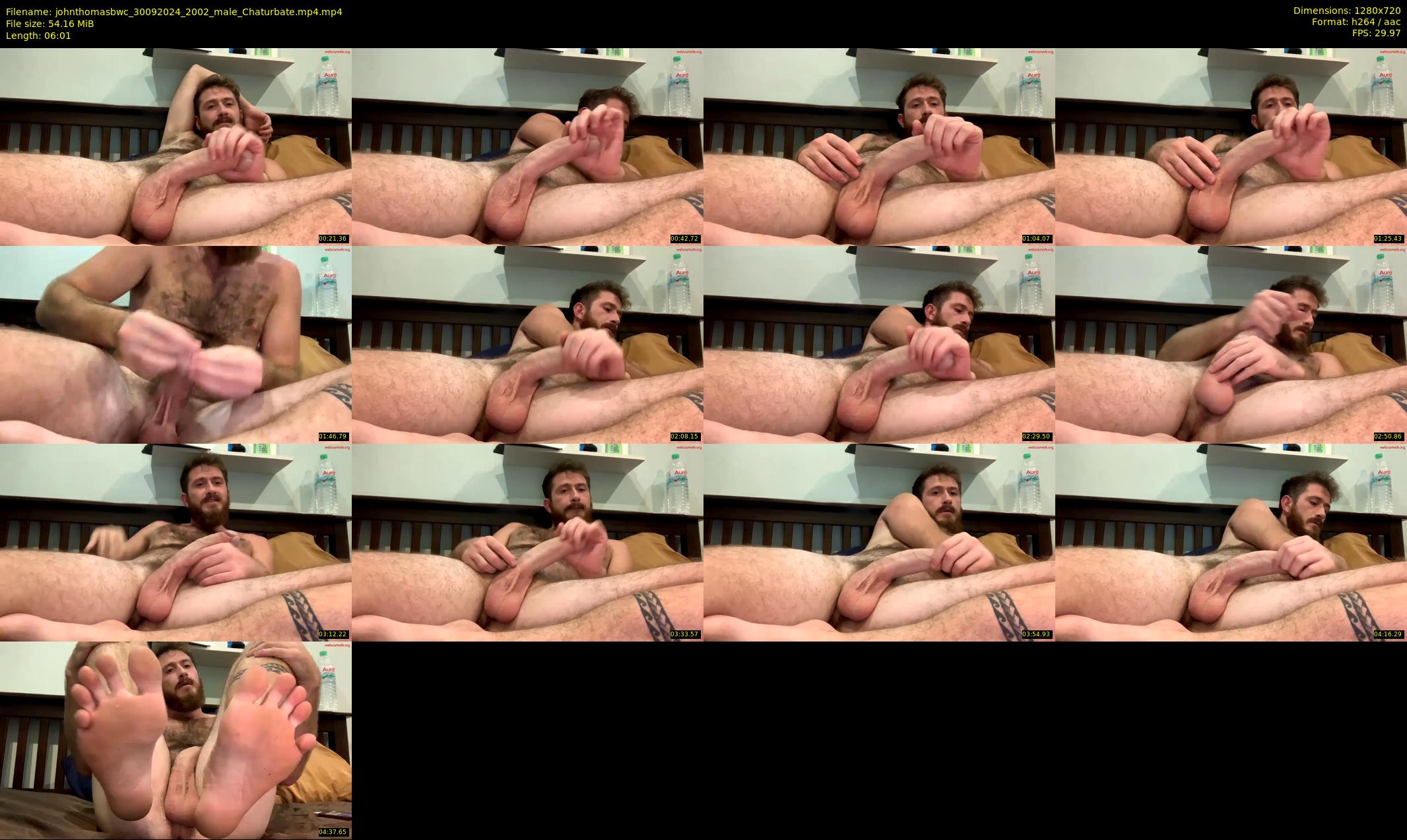 johnthomasbwc — 7 minute Chaturbate male cam show recording, 720p, Sep 30, 2024
