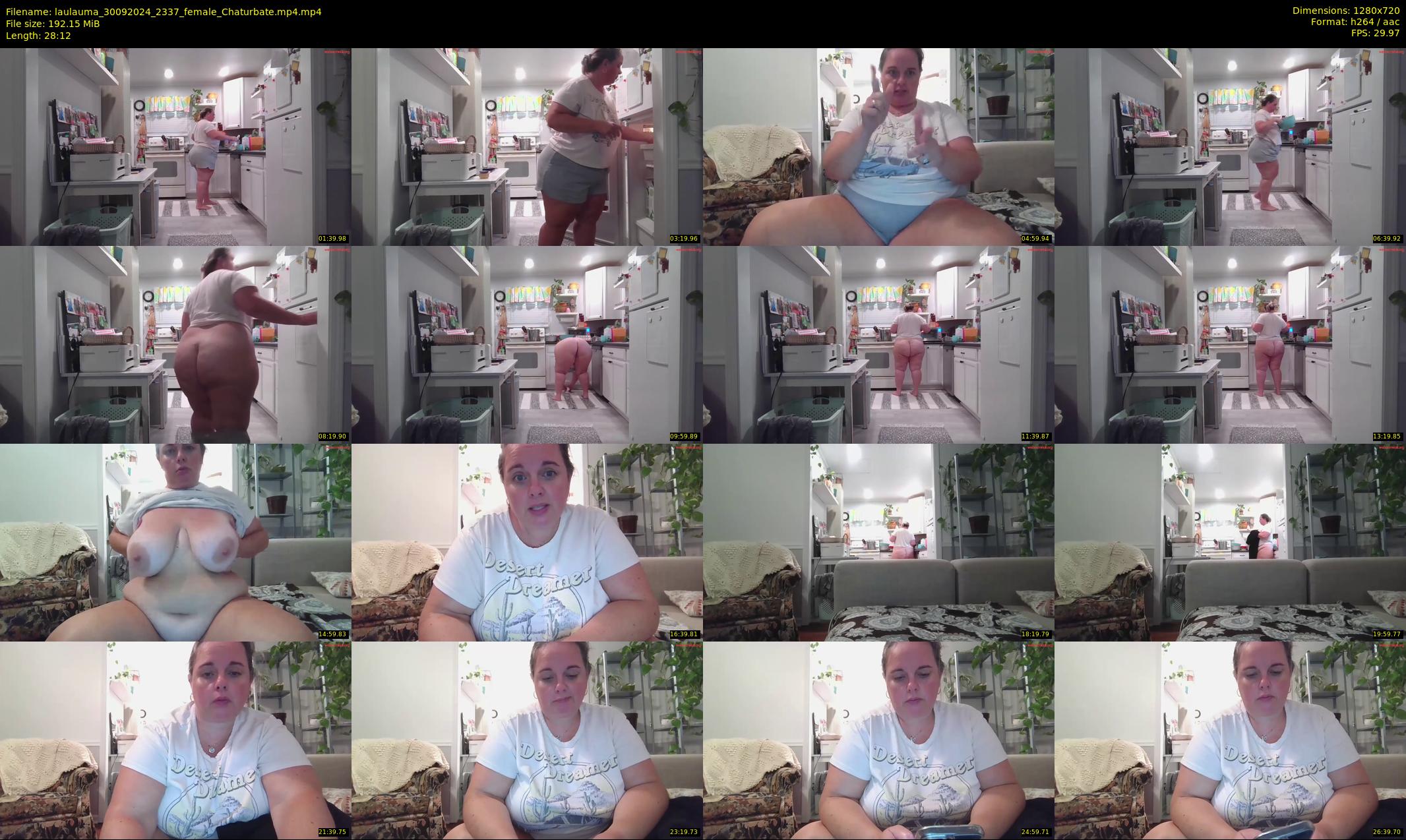 laulauma — 29 minute Chaturbate female cam show recording, 720p, Sep 30, 2024