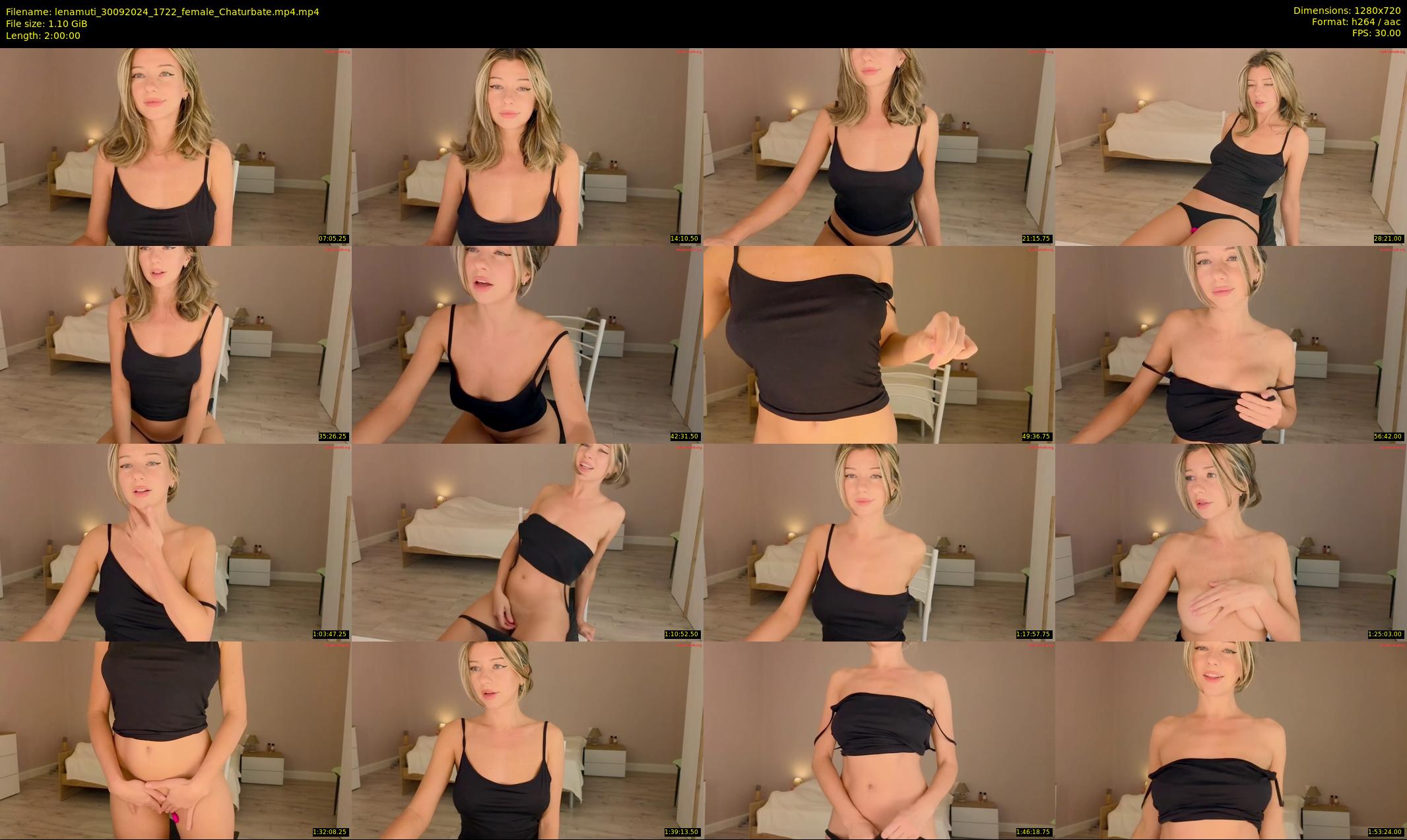 lenamuti — 120 minute Chaturbate female cam show recording, 720p, Sep 30, 2024