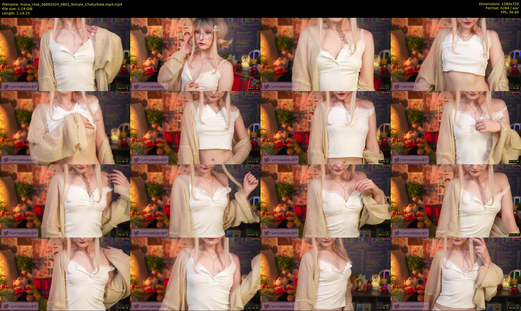 mana_rose — 75 minute Chaturbate female cam show recording, 720p, Sep 30, 2024