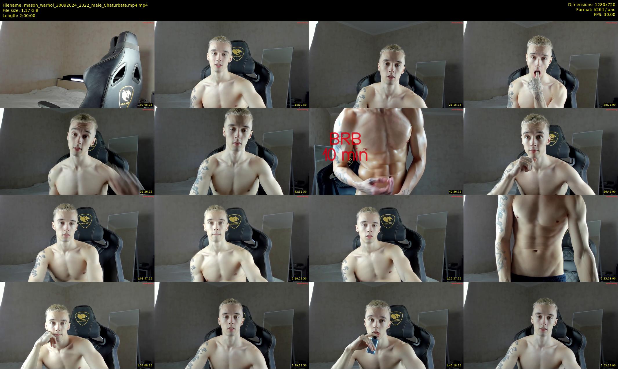 mason_warhol — 120 minute Chaturbate male cam show recording, 720p, Sep 30, 2024