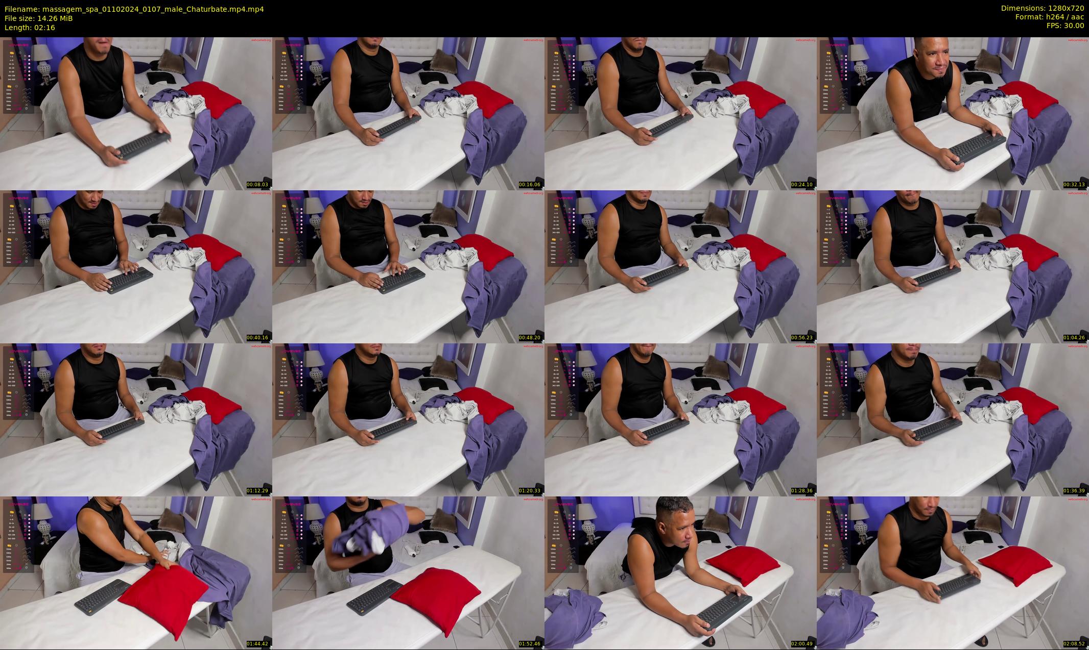 massagem_spa — 3 minute Chaturbate male cam show recording, 720p, Oct 1, 2024