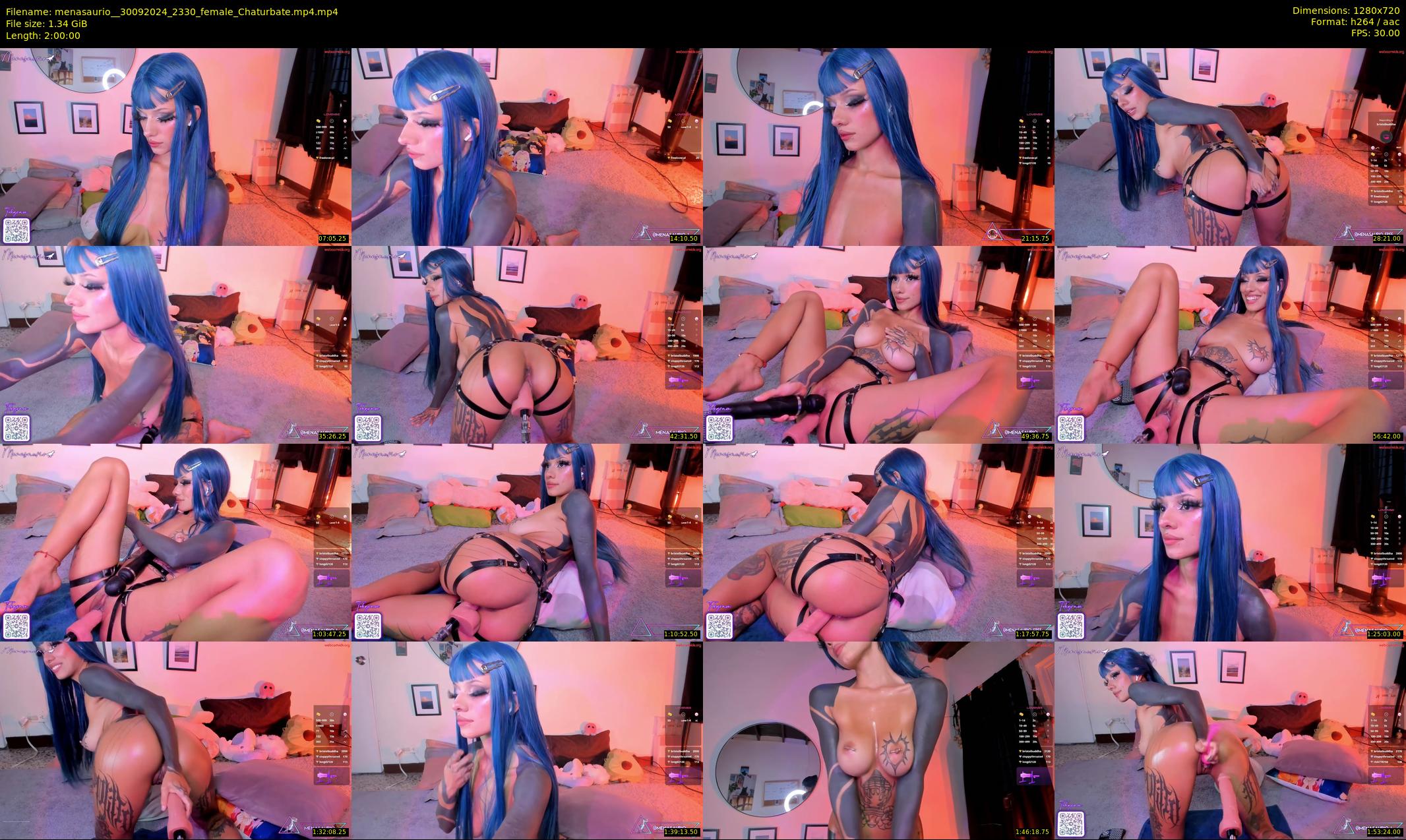 menasaurio_ — 120 minute Chaturbate female cam show recording, 720p, Sep 30, 2024