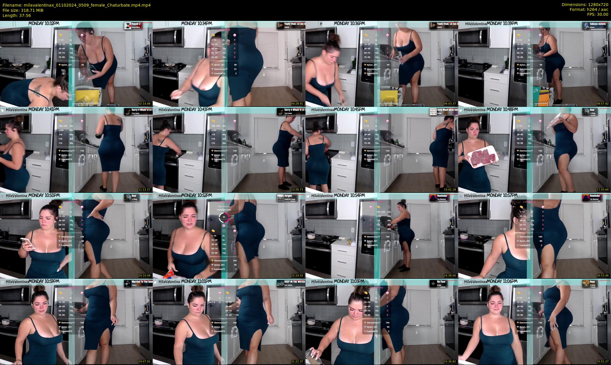milavalentinax — 38 minute Chaturbate female cam show recording, 720p, Oct 1, 2024