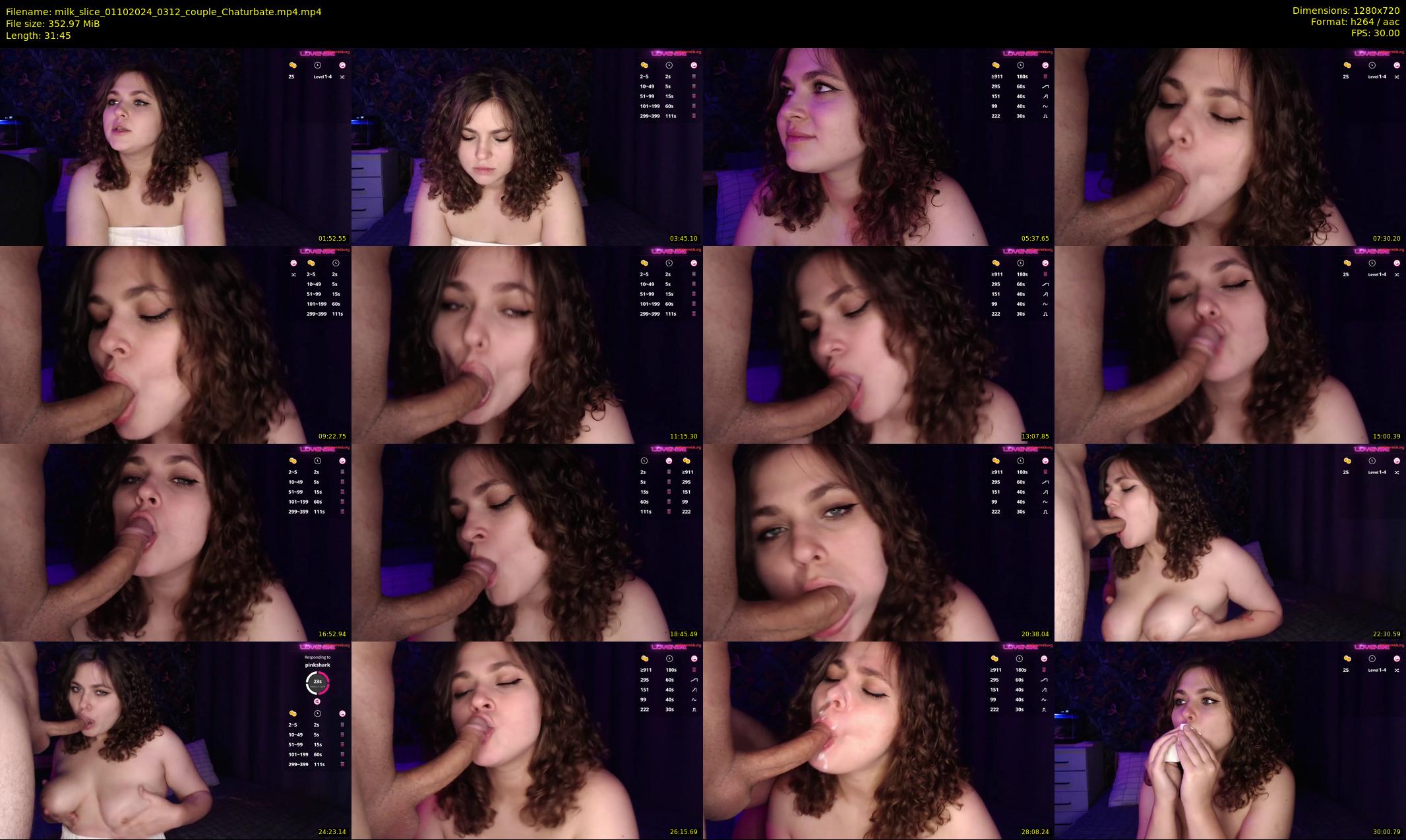 milk_slice — 32 minute Chaturbate couple cam show recording, 720p, Oct 1, 2024