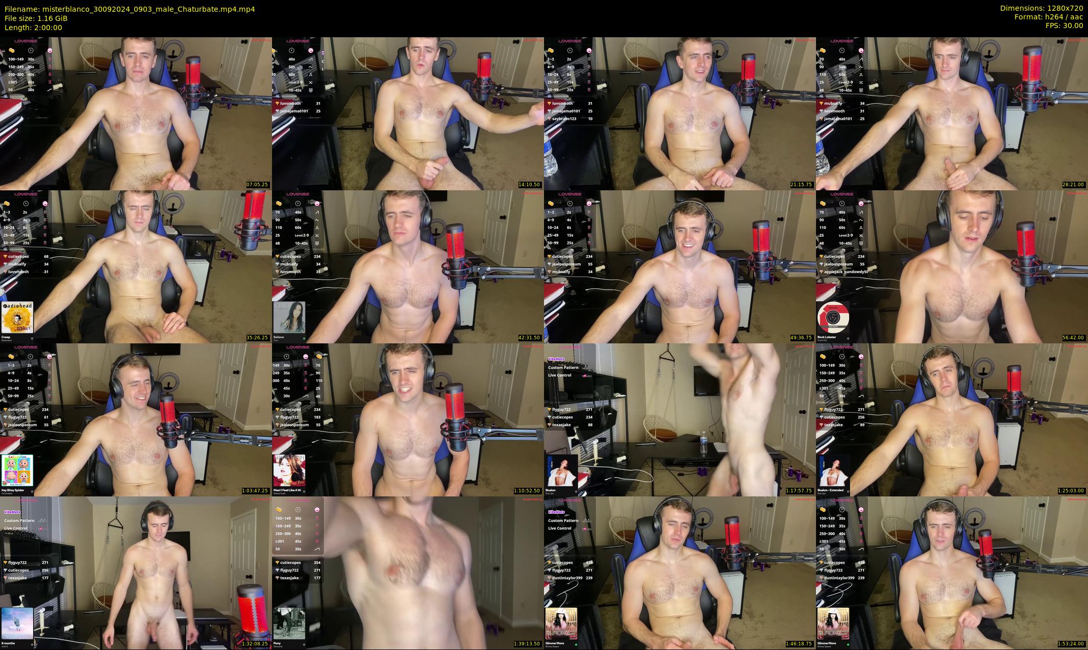 misterblanco — 120 minute Chaturbate male cam show recording, 720p, Sep 30, 2024