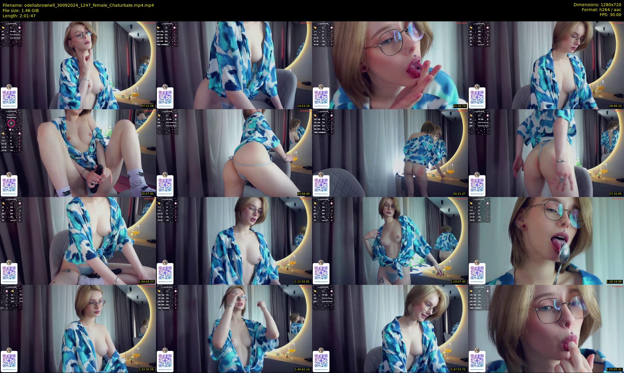 odeliabrownell — 122 minute Chaturbate female cam show recording, 720p, Sep 30, 2024
