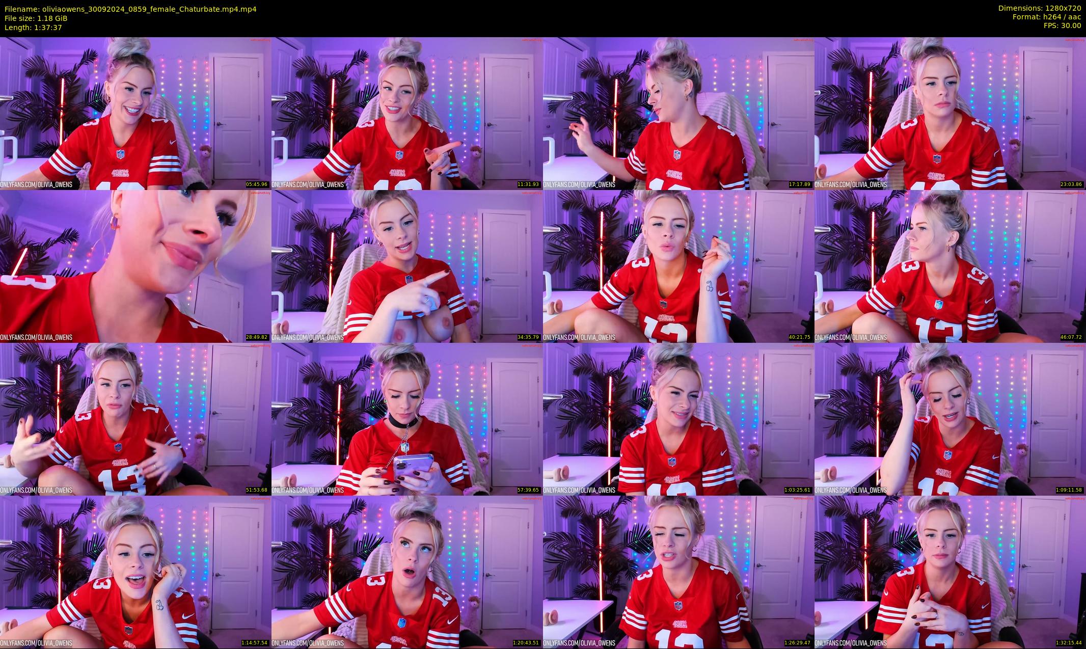 oliviaowens — 98 minute Chaturbate female cam show recording, 720p, Sep 30, 2024