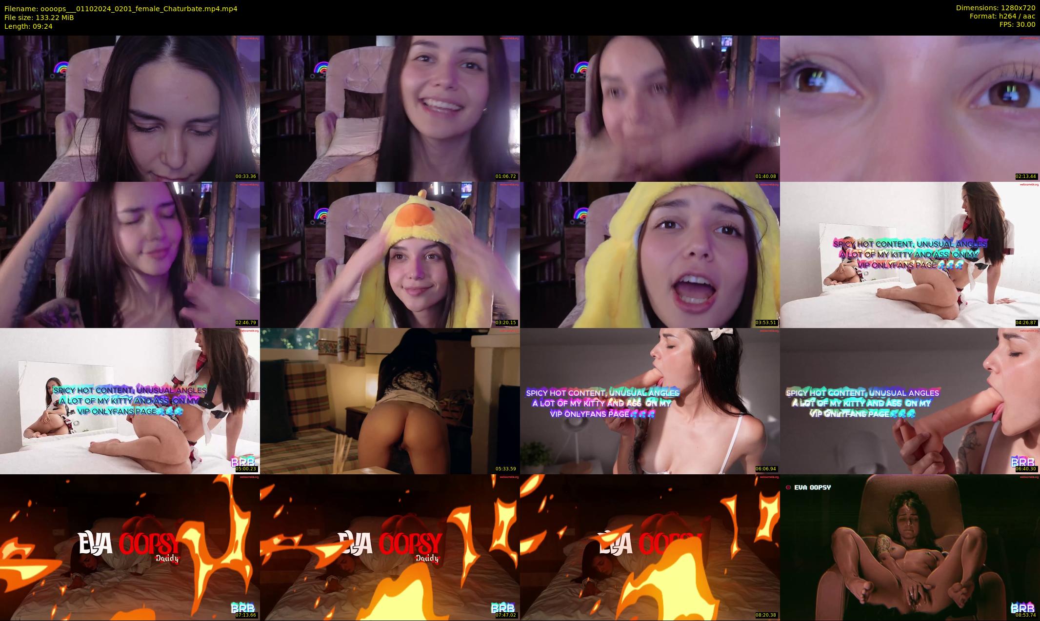 oooops__ — 10 minute Chaturbate female cam show recording, 720p, Oct 1, 2024