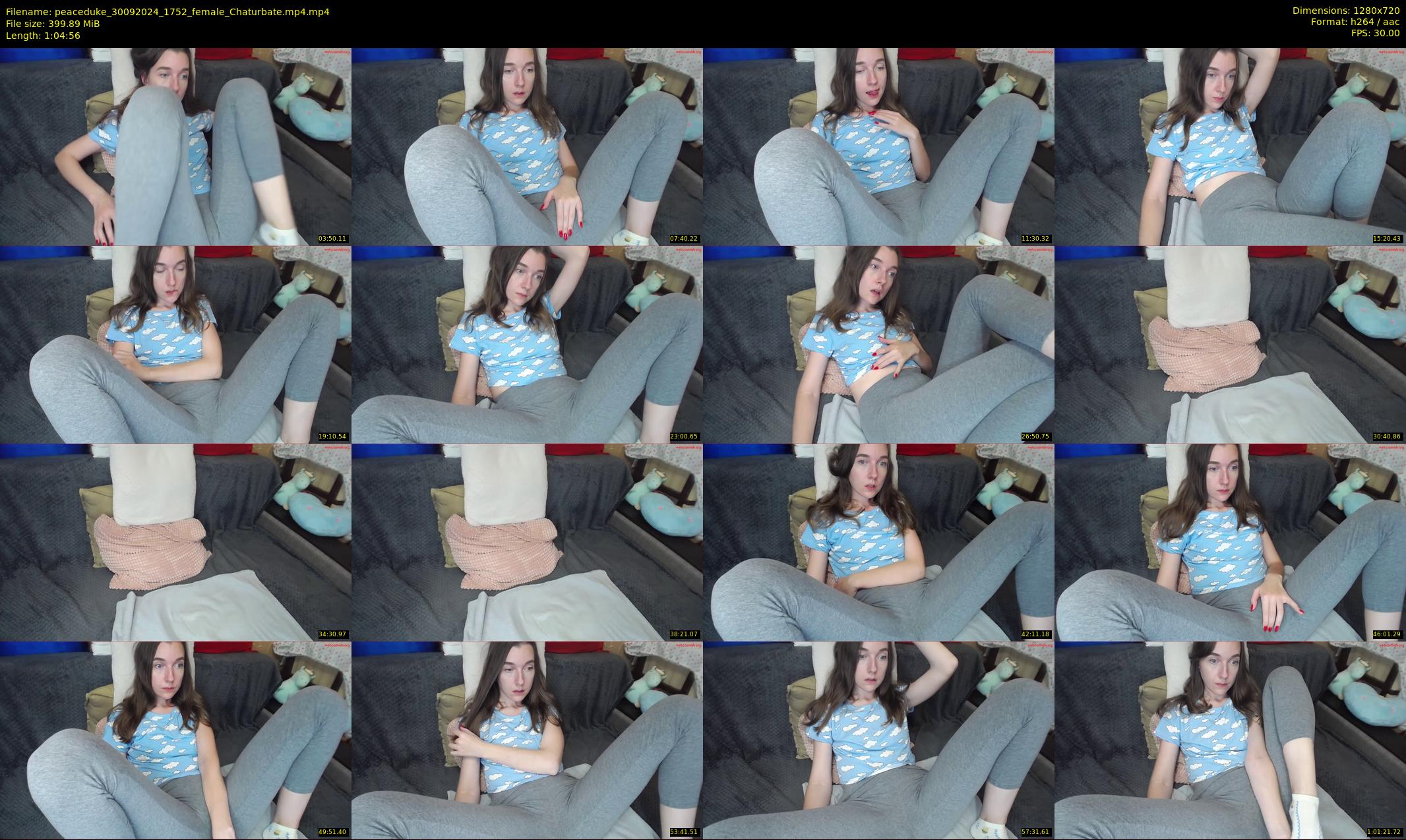 peaceduke — 65 minute Chaturbate female cam show recording, 720p, Sep 30, 2024