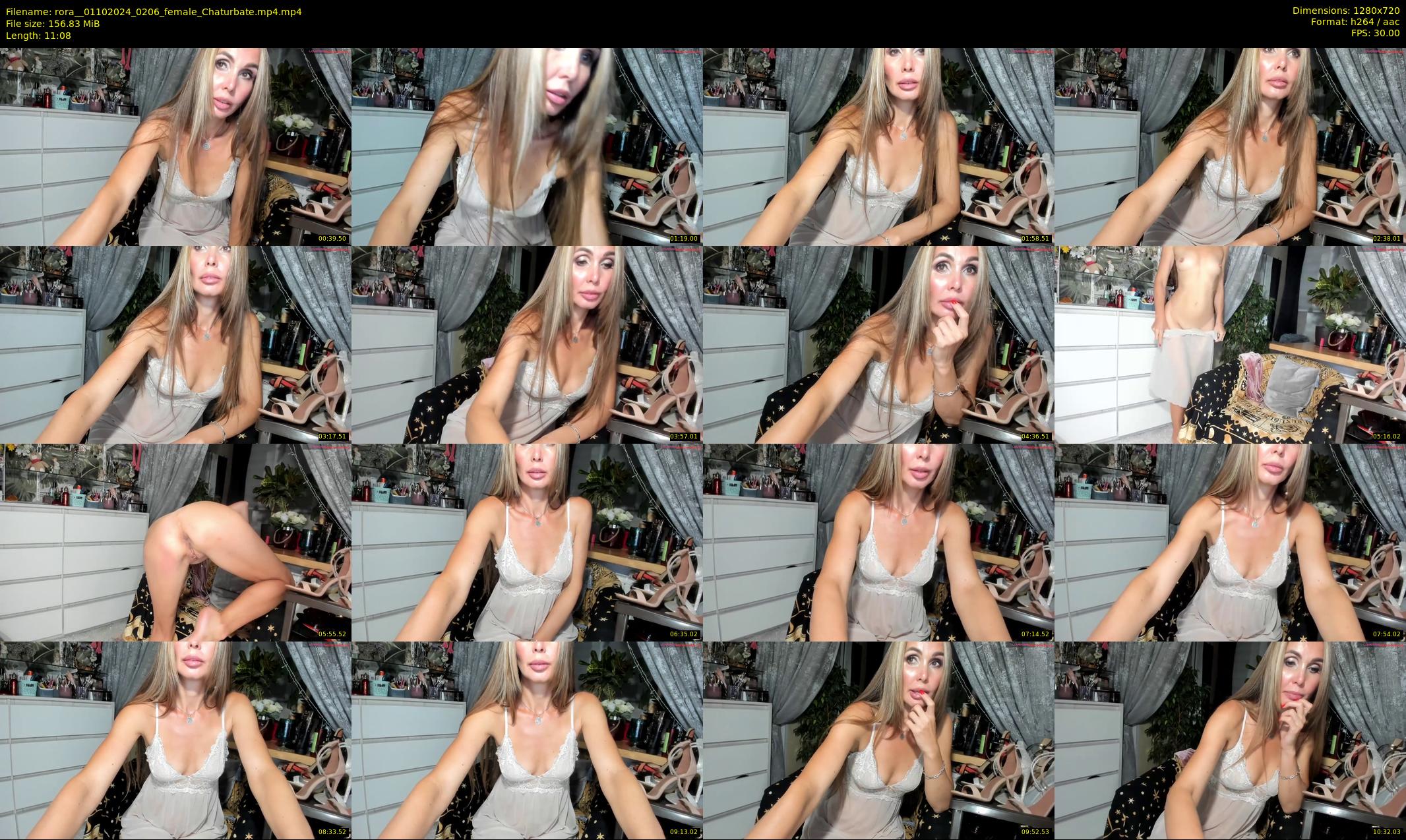 rora_ — 12 minute Chaturbate female cam show recording, 720p, Oct 1, 2024