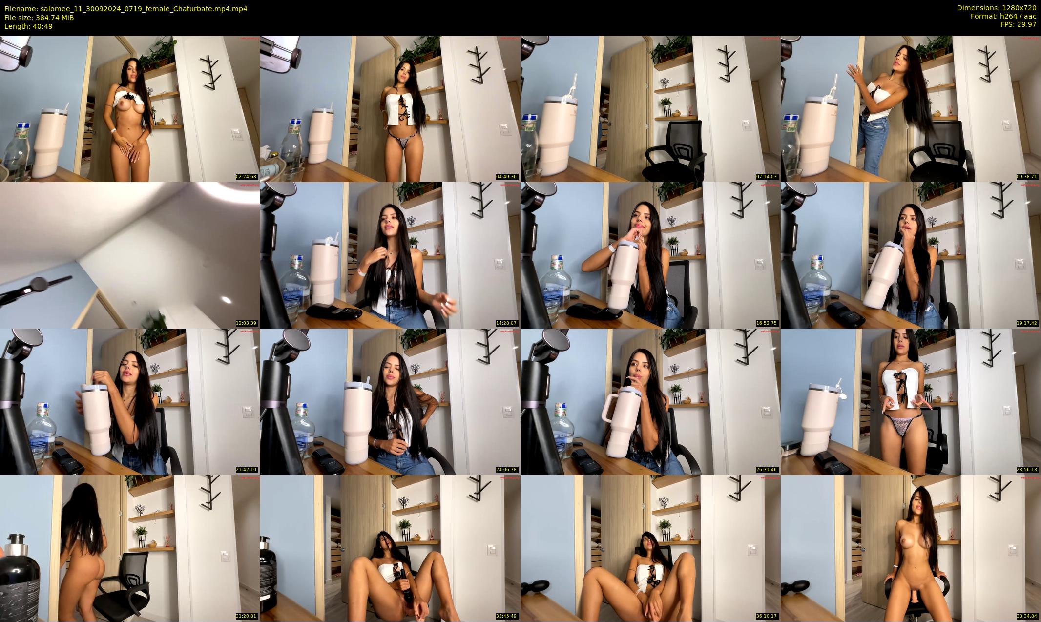 salomee_11 — 41 minute Chaturbate female cam show recording, 720p, Sep 30, 2024