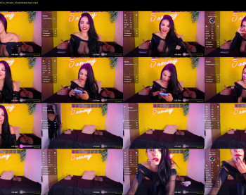 samantha46 — 11 minute Chaturbate female cam show recording, 720p, Oct 1, 2024
