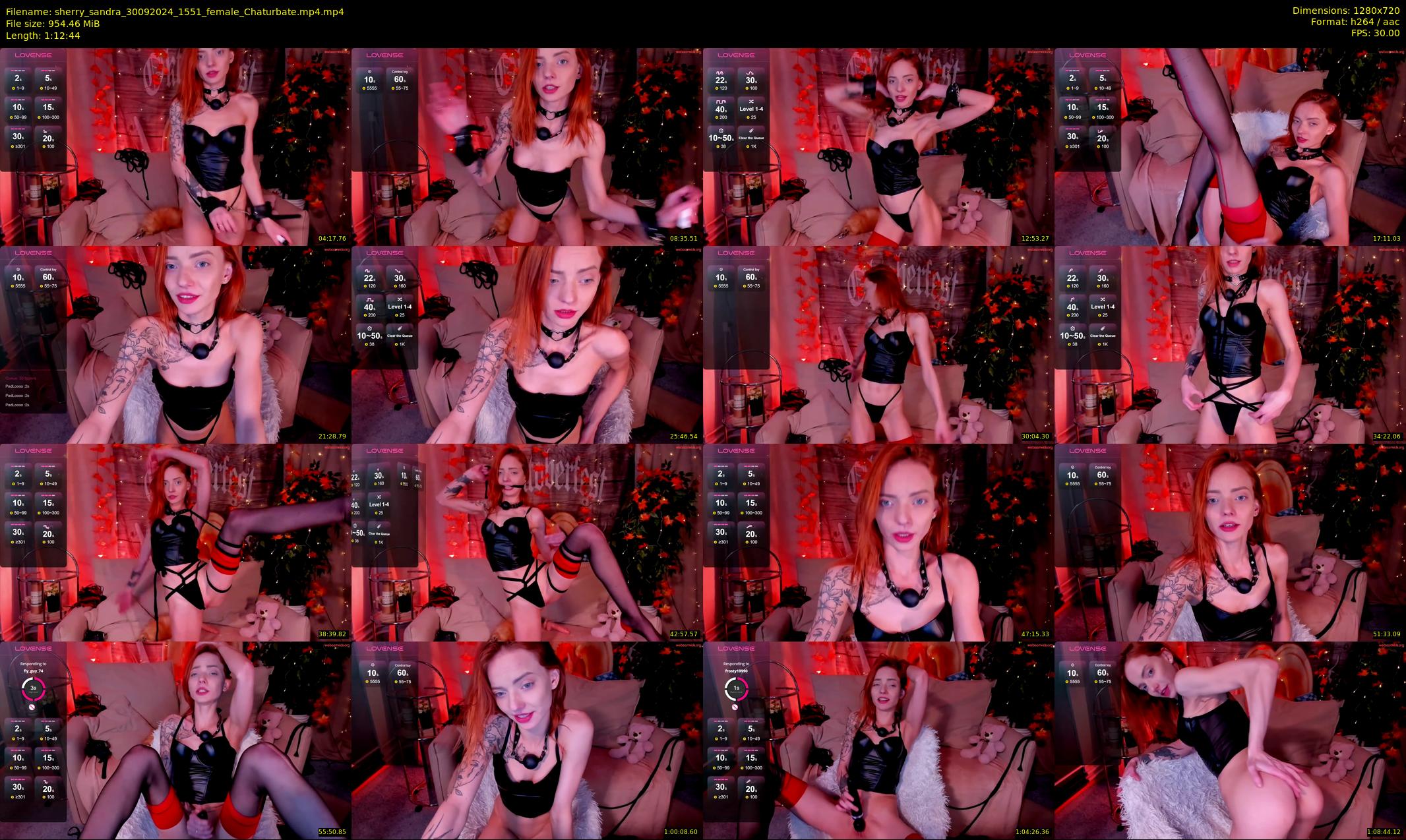 sherry_sandra — 73 minute Chaturbate female cam show recording, 720p, Sep 30, 2024