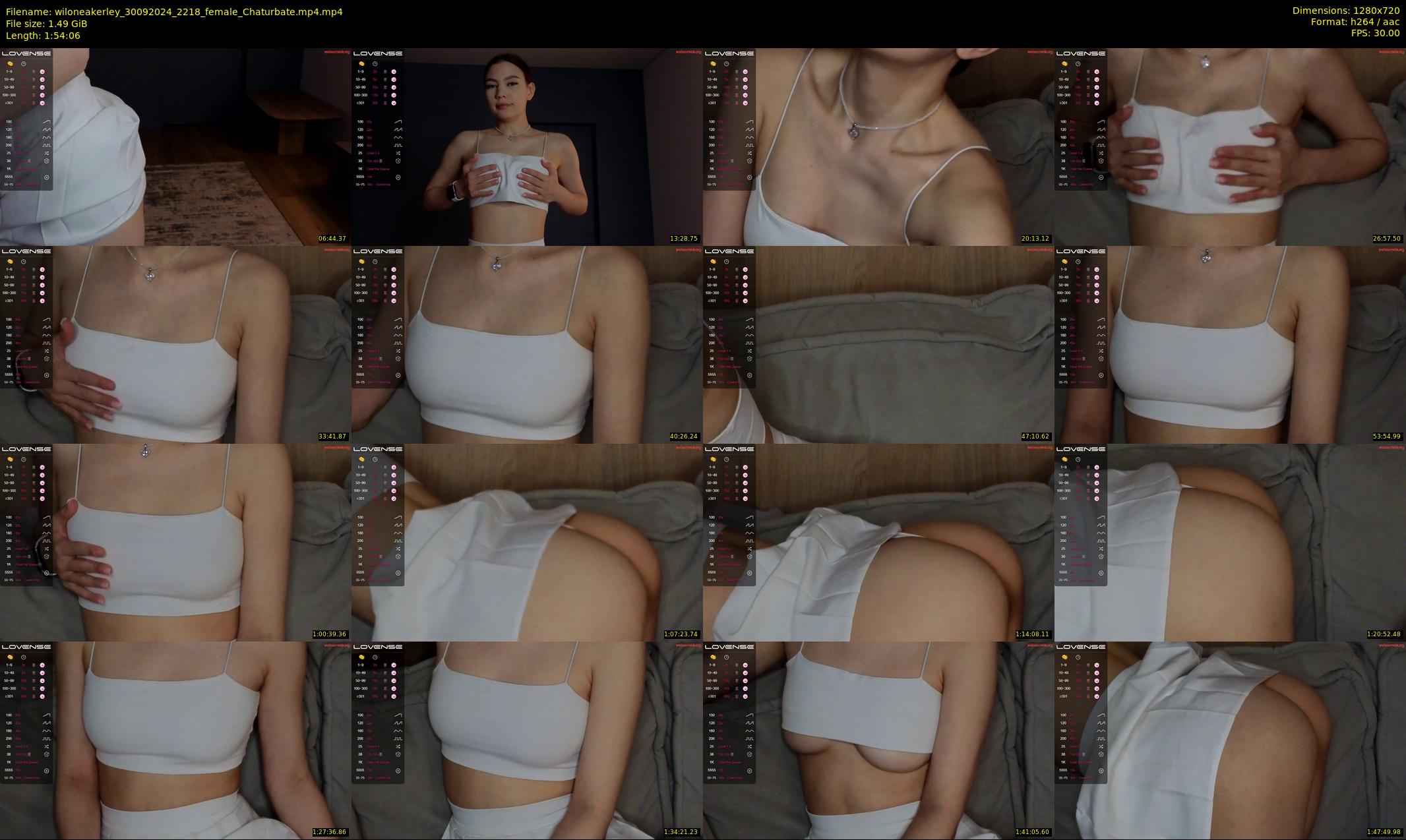 wiloneakerley — 115 minute Chaturbate female cam show recording, 720p, Sep 30, 2024