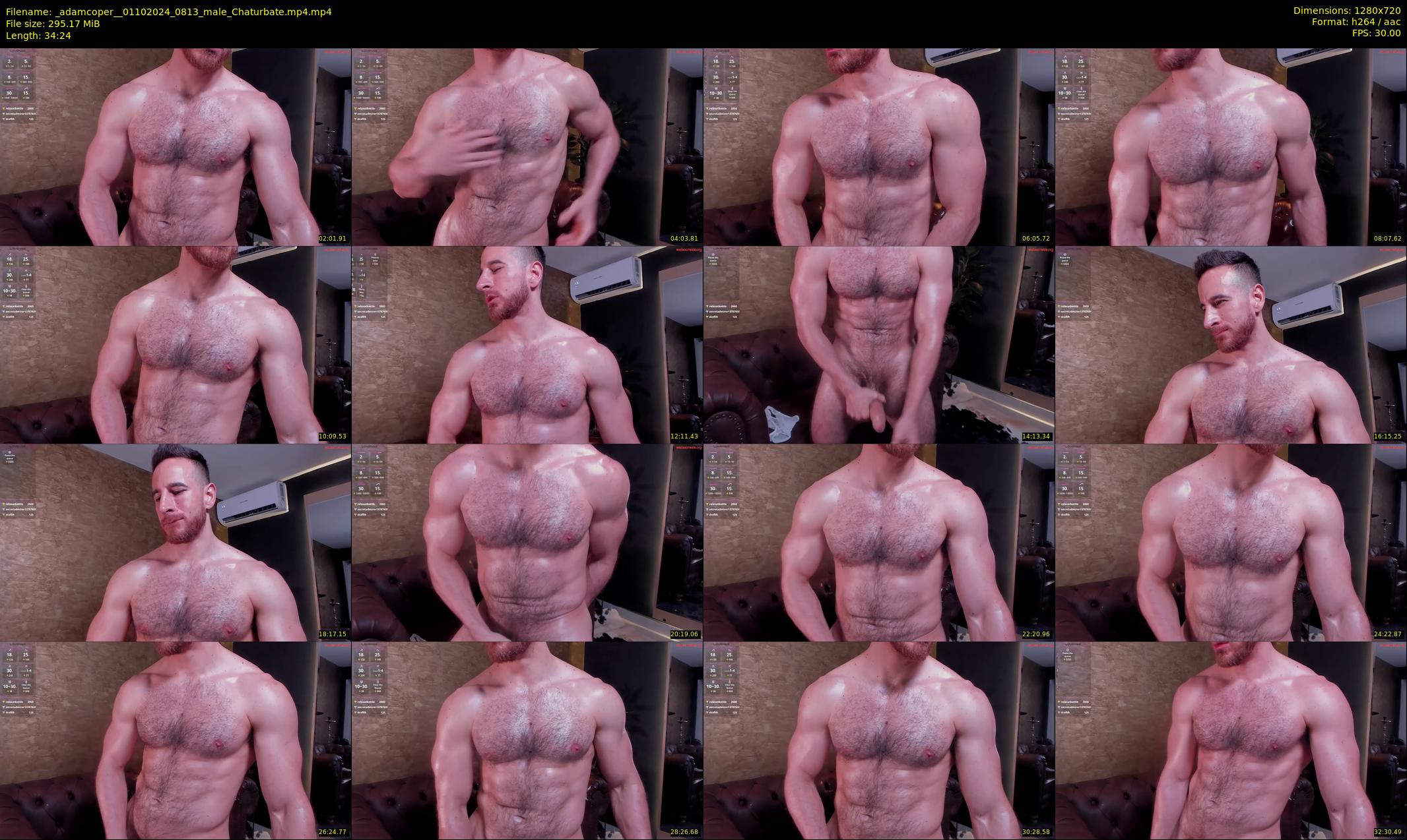 _adamcoper_ — 35 minute Chaturbate male cam show recording, 720p, Oct 1, 2024