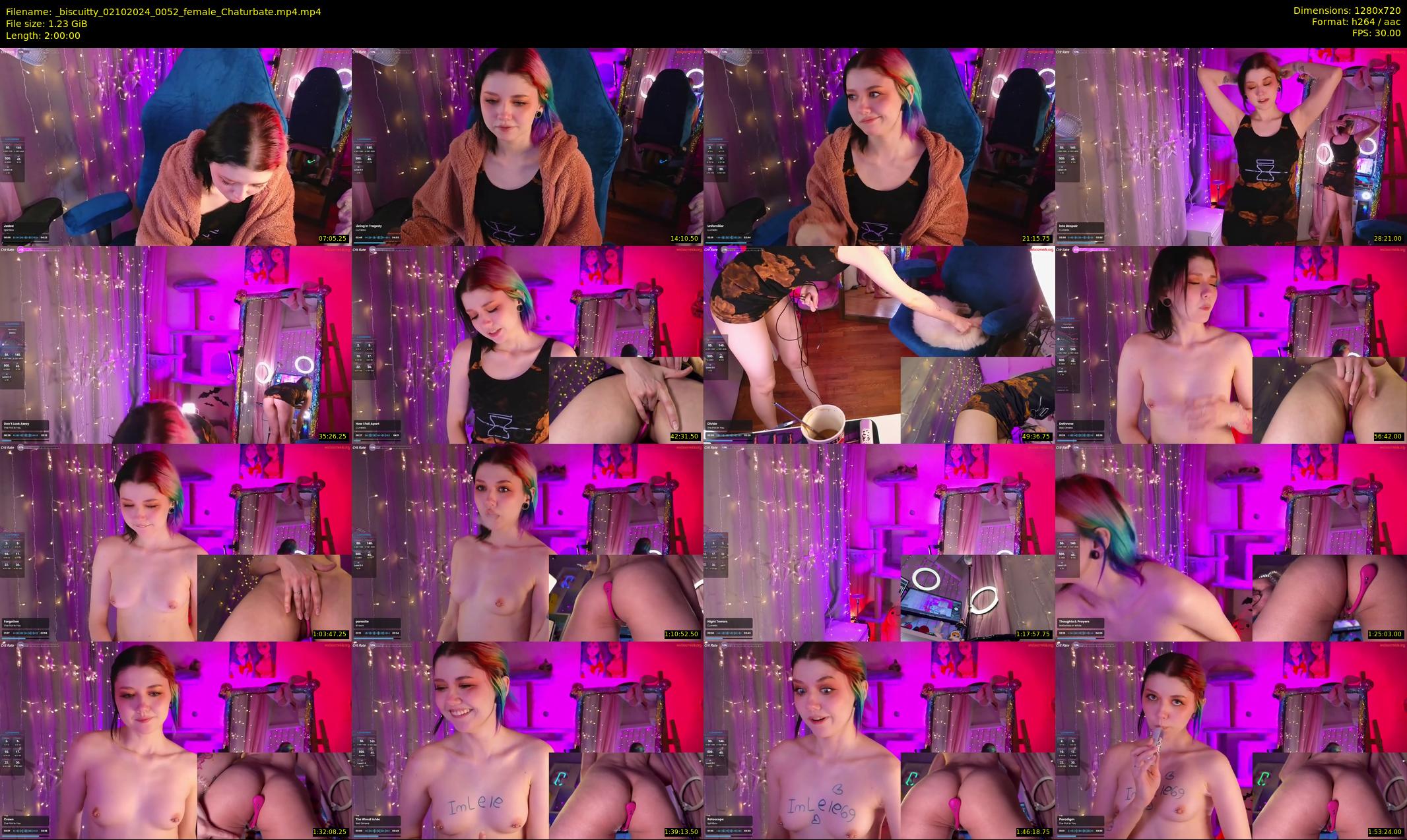 _biscuitty — 120 minute Chaturbate female cam show recording, 720p, Oct 2, 2024