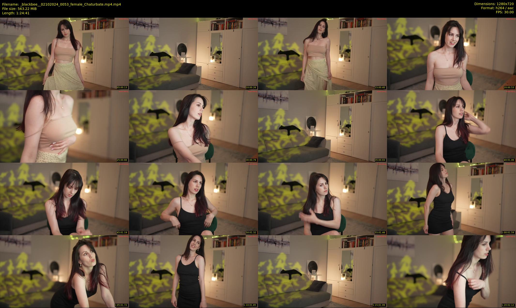 _blackbee_ — 85 minute Chaturbate female cam show recording, 720p, Oct 2, 2024