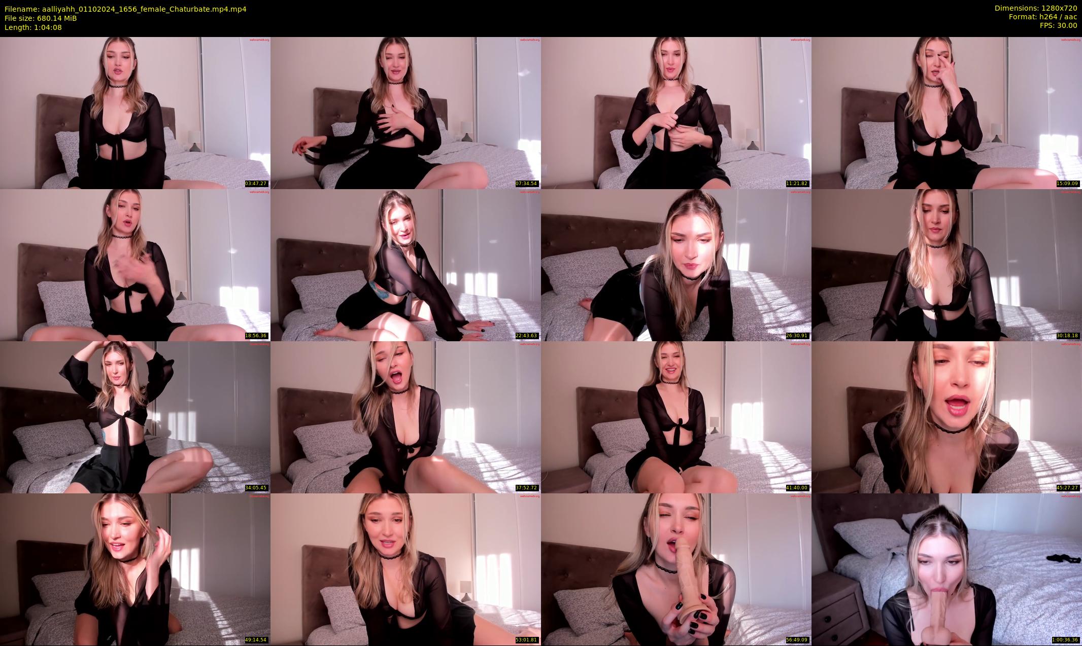aalliyahh — 65 minute Chaturbate female cam show recording, 720p, Oct 1, 2024
