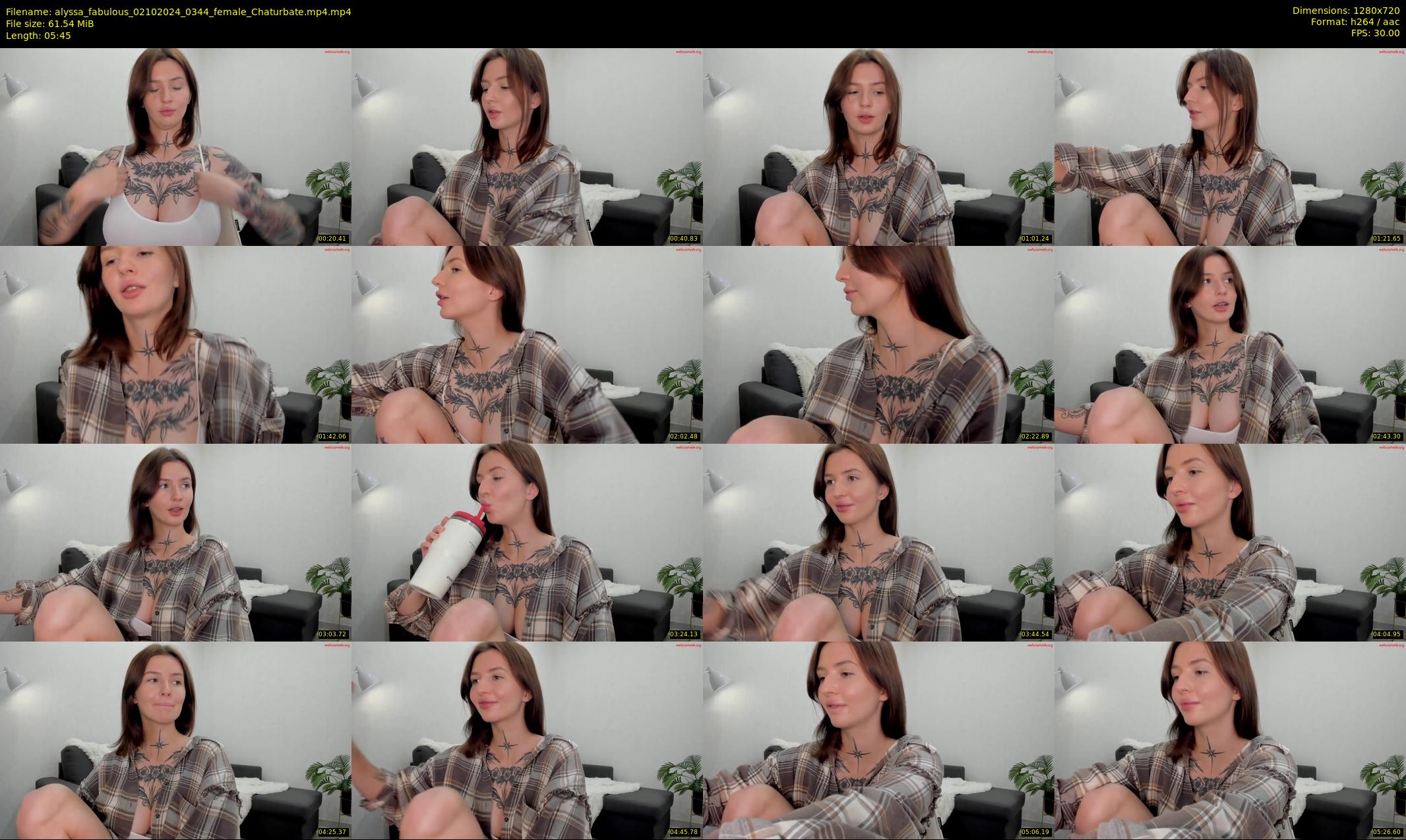 alyssa_fabulous — 6 minute Chaturbate female cam show recording, 720p, Oct 2, 2024