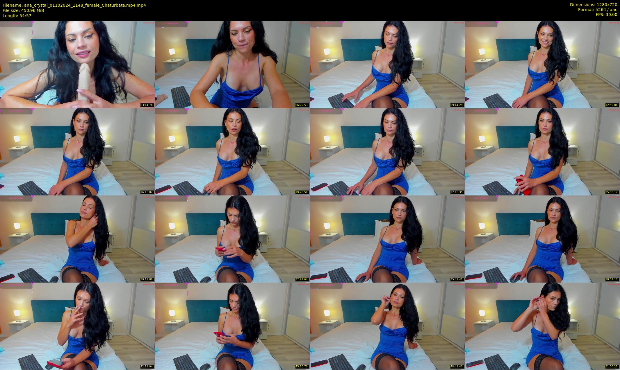 ana_crystal — 55 minute Chaturbate female cam show recording, 720p, Oct 1, 2024