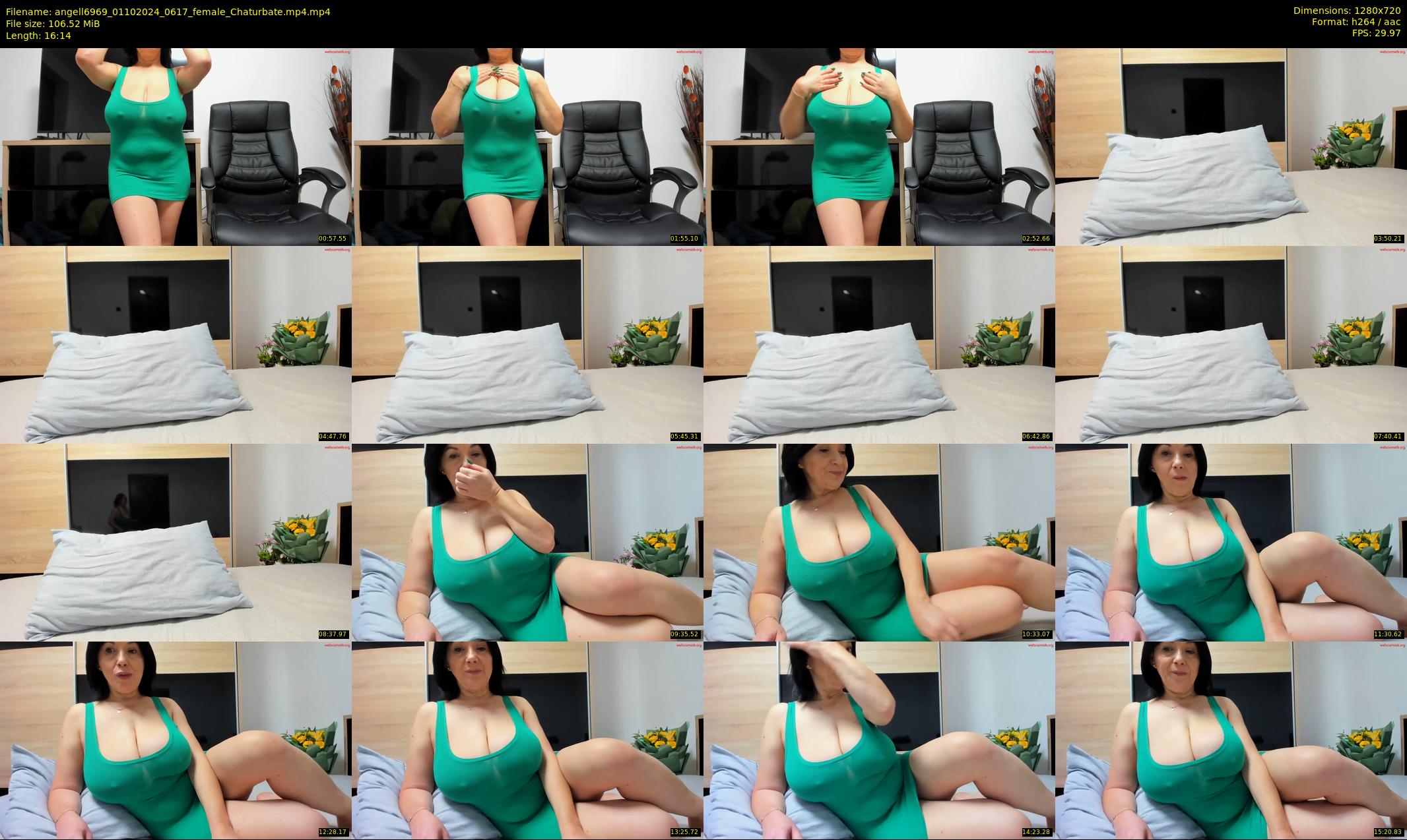 angell6969 — 17 minute Chaturbate female cam show recording, 720p, Oct 1, 2024