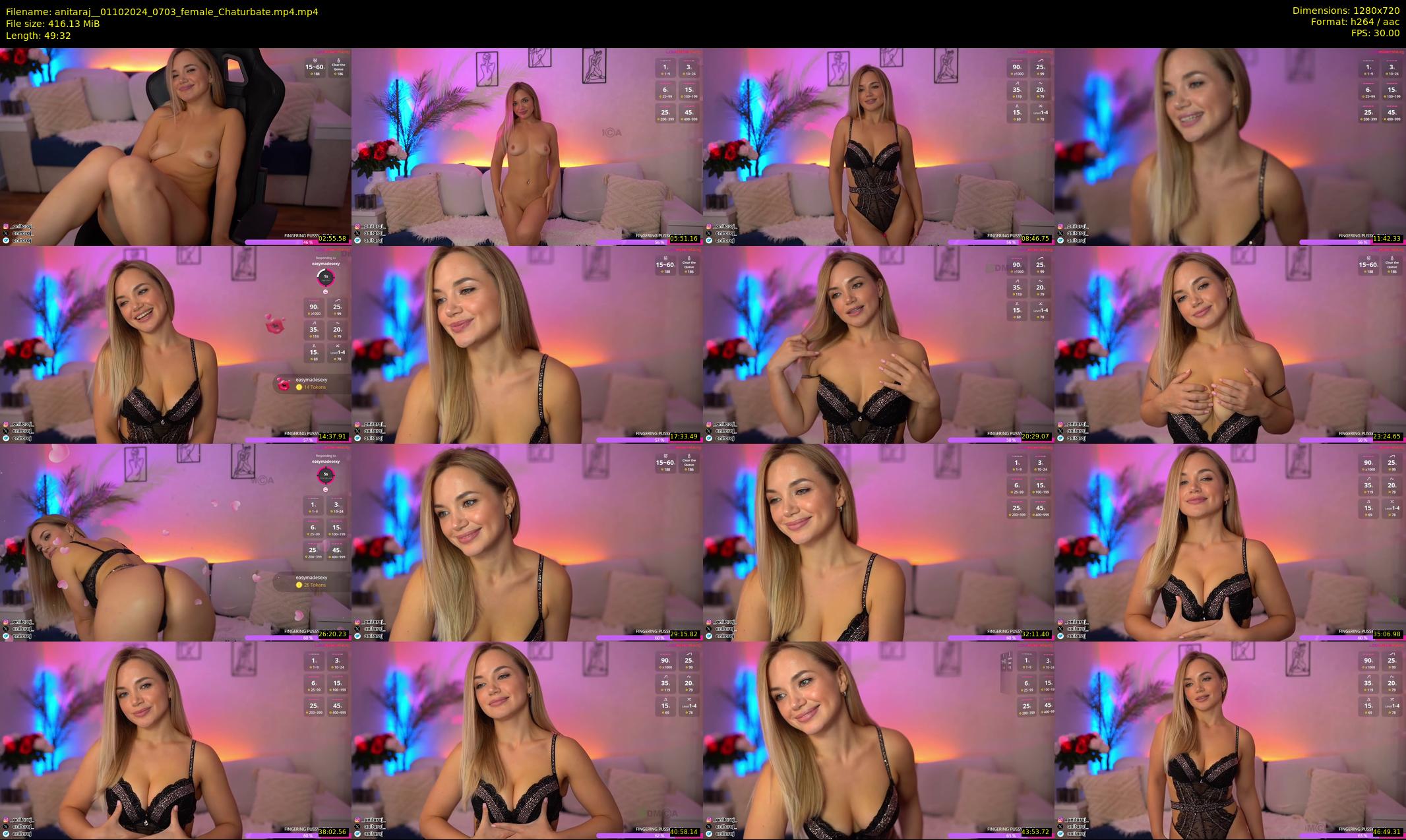 anitaraj_ — 50 minute Chaturbate female cam show recording, 720p, Oct 1, 2024