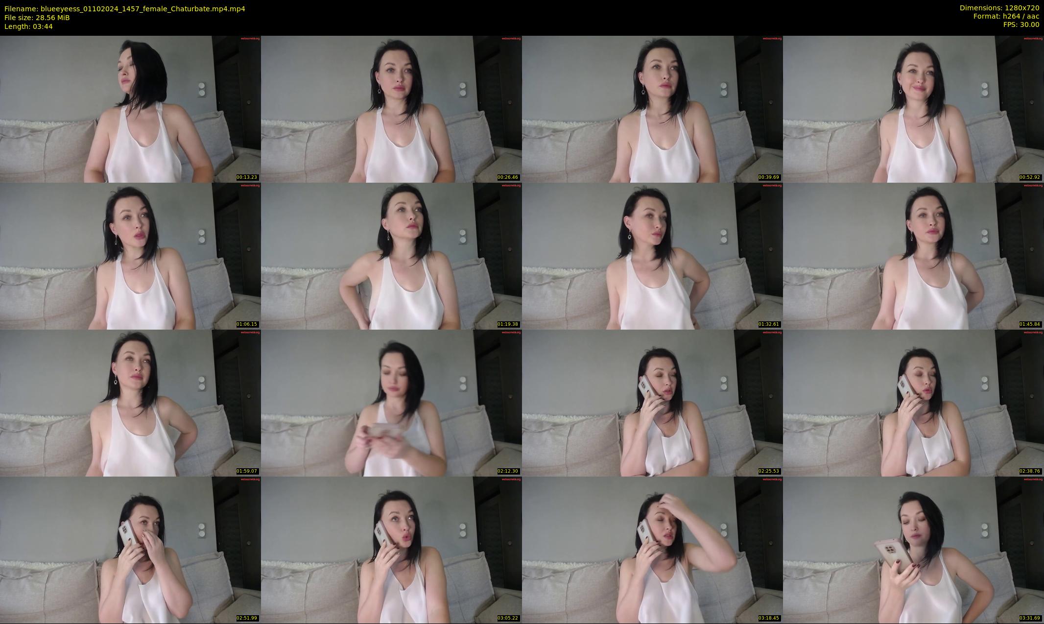 blueeyeess — 4 minute Chaturbate female cam show recording, 720p, Oct 1, 2024