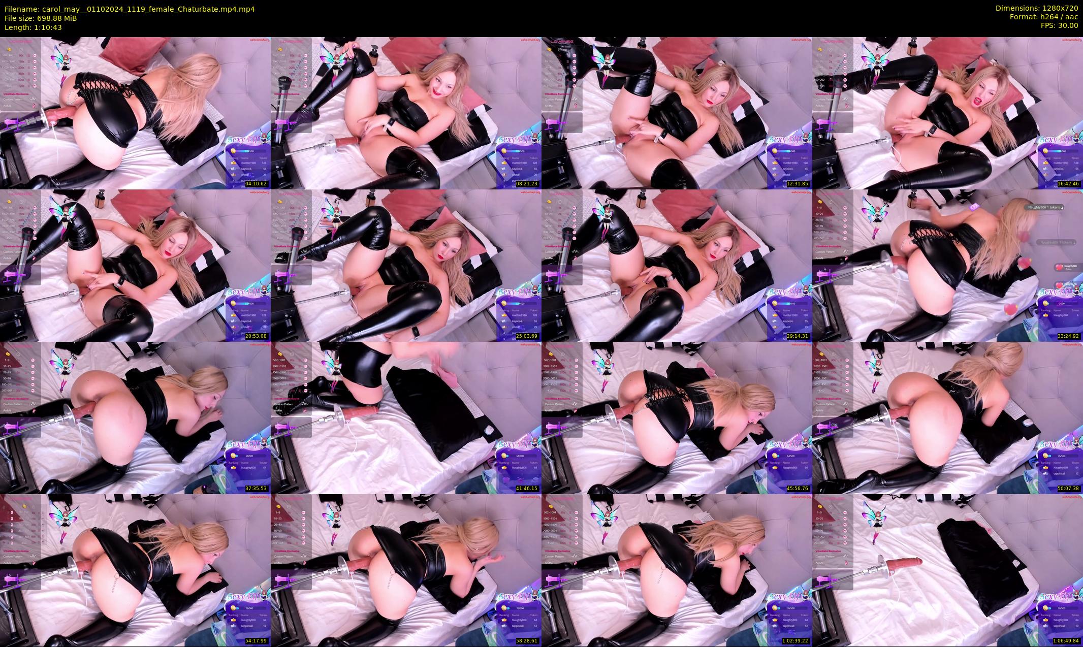 carol_may_ — 71 minute Chaturbate female cam show recording, 720p, Oct 1, 2024