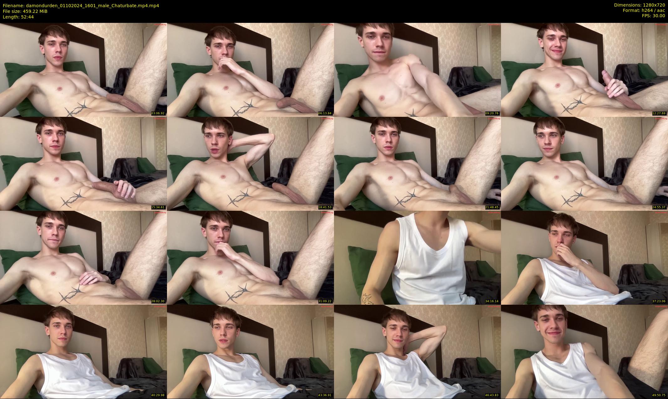 damondurden — 53 minute Chaturbate male cam show recording, 720p, Oct 1, 2024