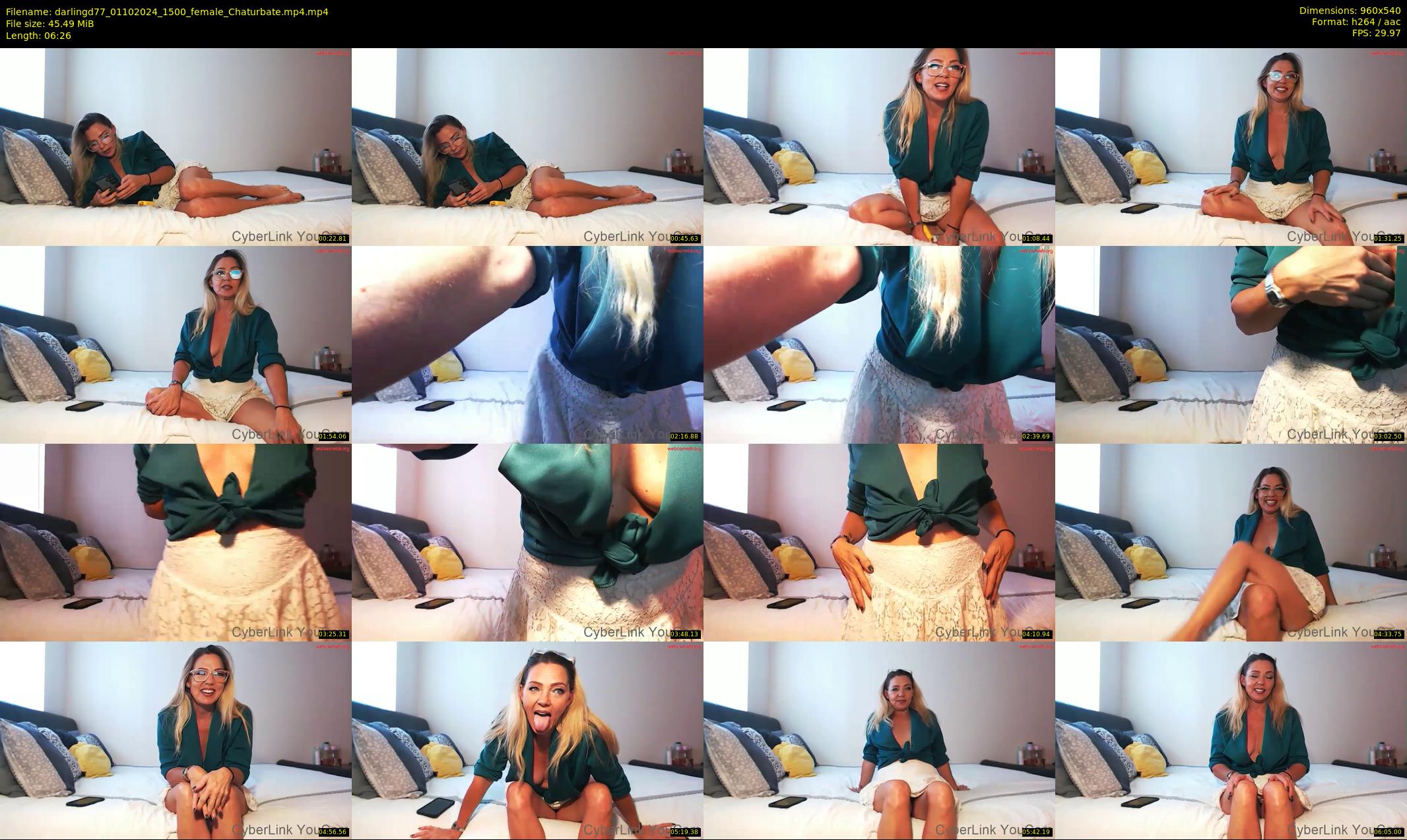 darlingd77 — 7 minute Chaturbate female cam show recording, 480p, Oct 1, 2024