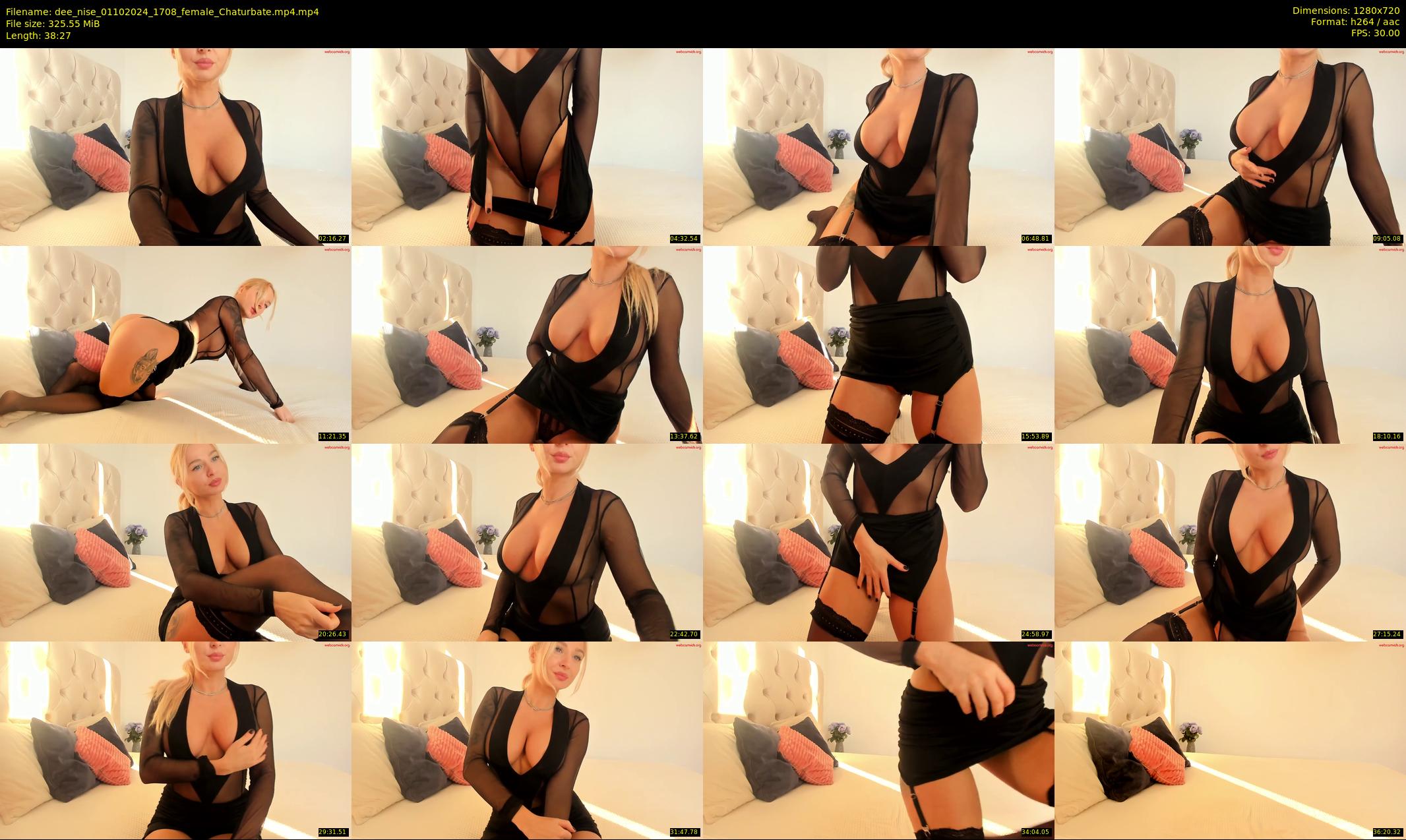 dee_nise — 39 minute Chaturbate female cam show recording, 720p, Oct 1, 2024