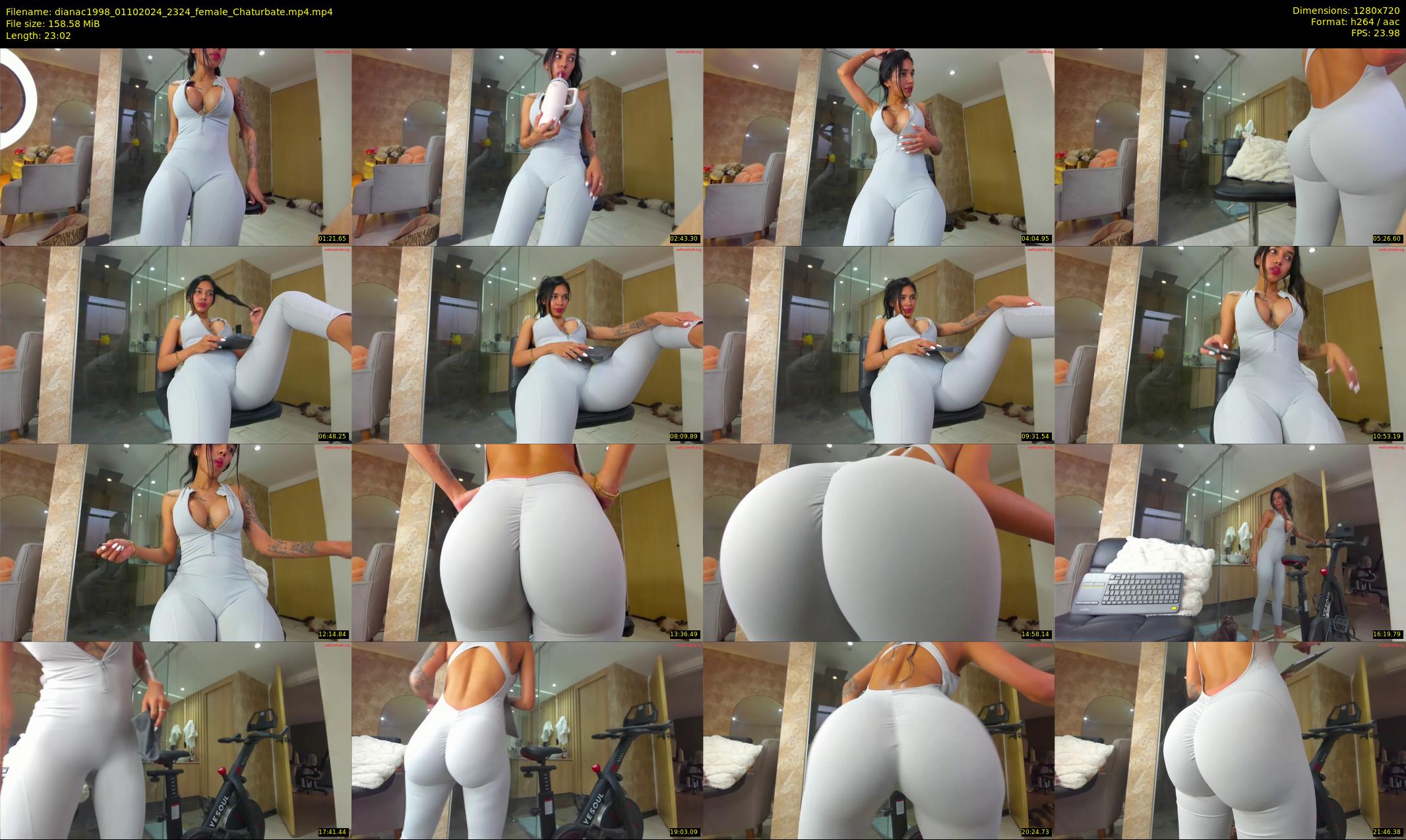 dianac1998 — 24 minute Chaturbate female cam show recording, 720p, Oct 1, 2024