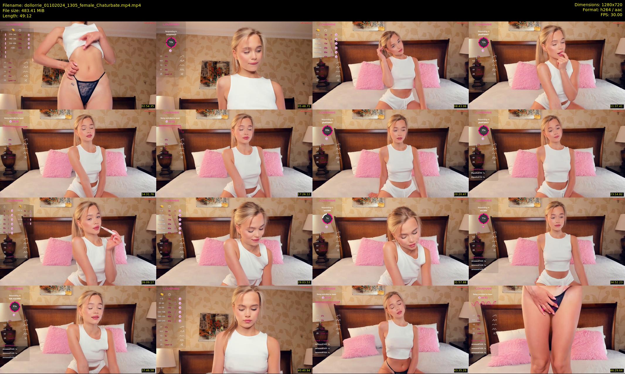 dollorrie — 50 minute Chaturbate couple cam show recording, 720p, Oct 1, 2024