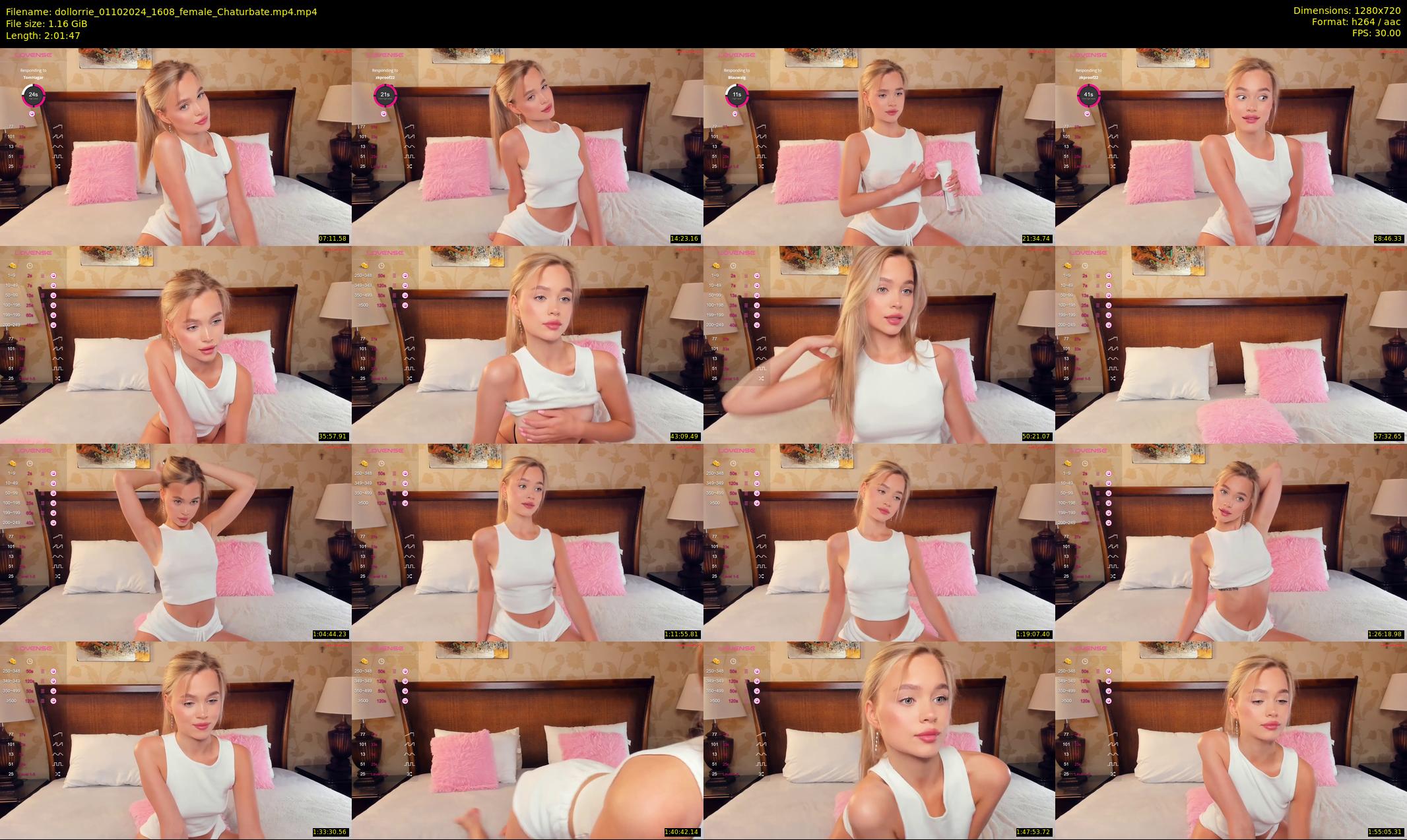dollorrie — 122 minute Chaturbate couple cam show recording, 720p, Oct 1, 2024