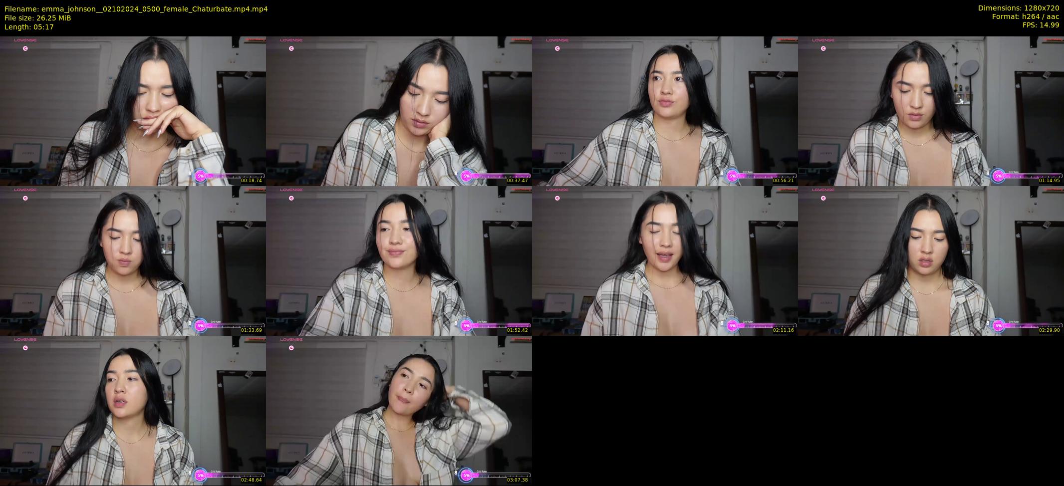 emma_johnson_ — 6 minute Chaturbate female cam show recording, 720p, Oct 2, 2024