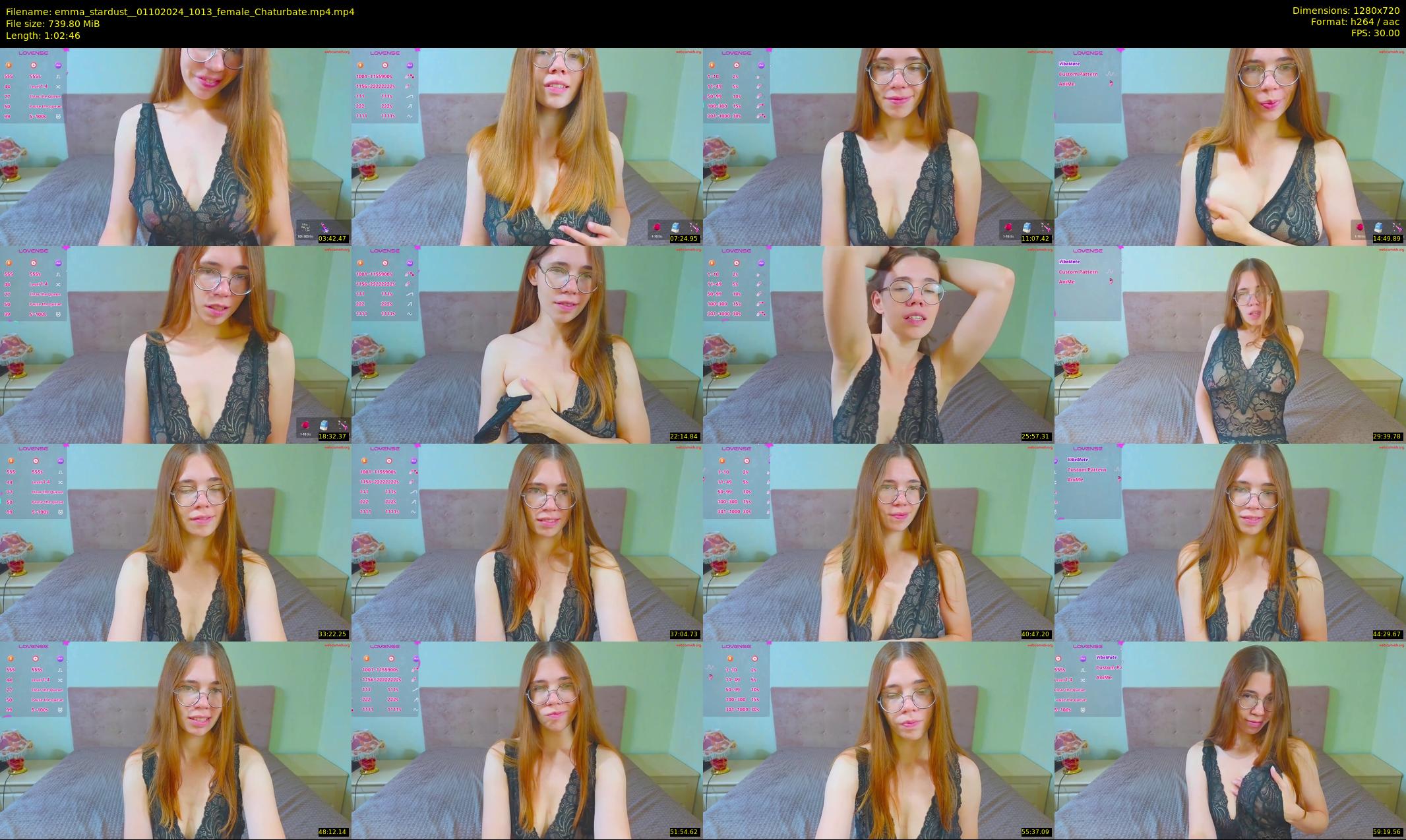 emma_stardust_ — 63 minute Chaturbate female cam show recording, 720p, Oct 1, 2024