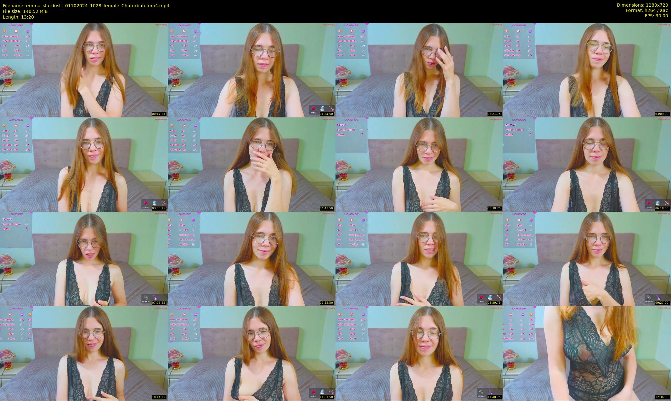 emma_stardust_ — 14 minute Chaturbate female cam show recording, 720p, Oct 1, 2024