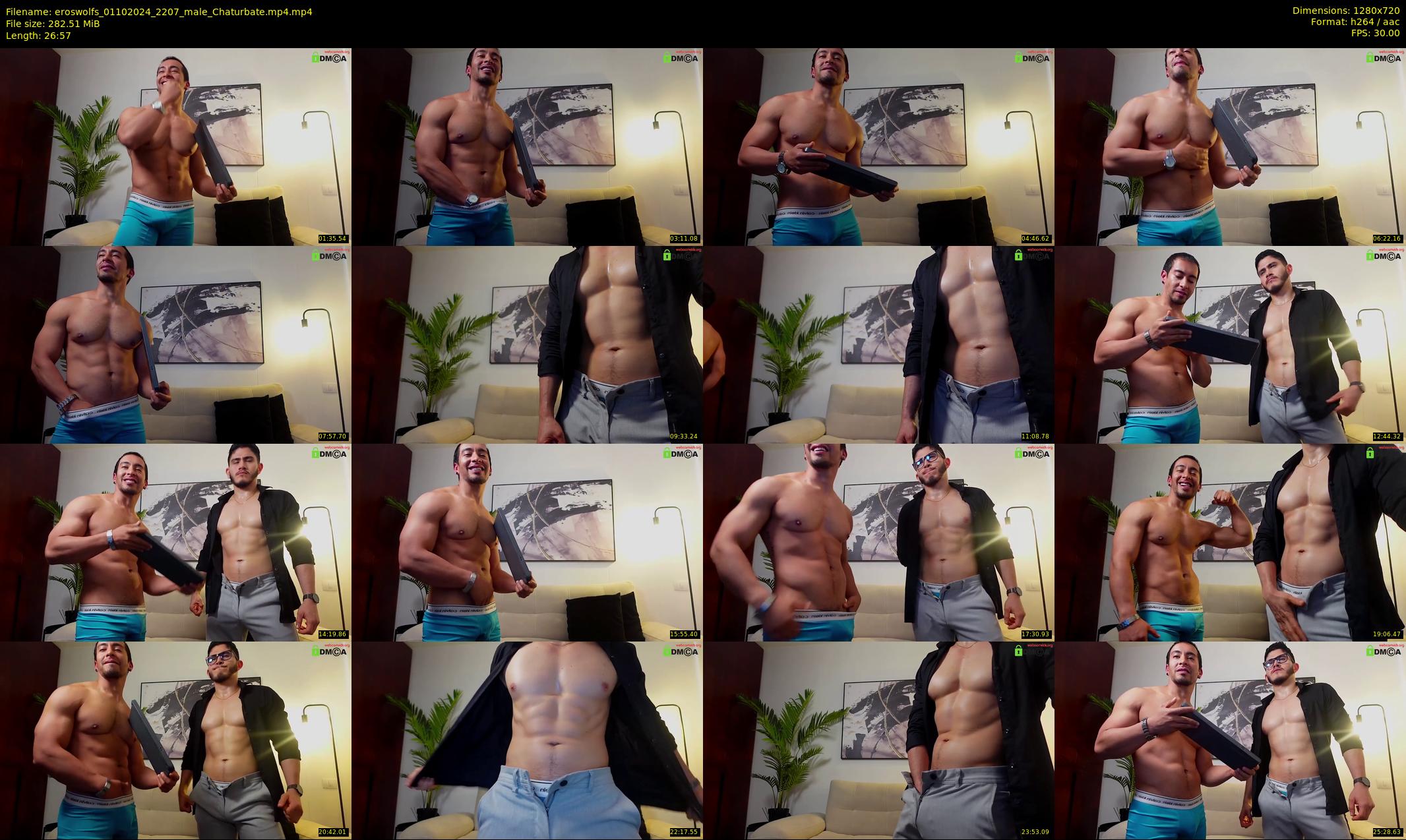 eroswolfs — 27 minute Chaturbate male cam show recording, 720p, Oct 1, 2024