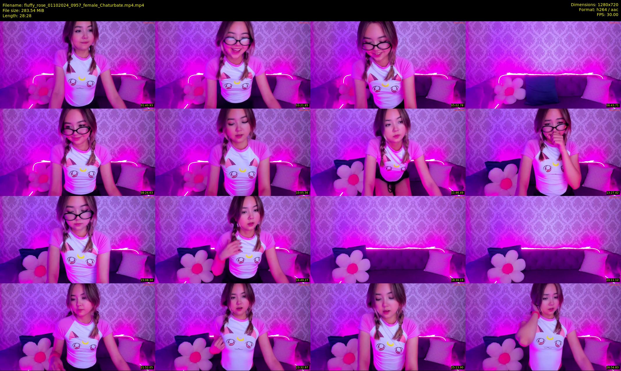 fluffy_rose — 29 minute Chaturbate female cam show recording, 720p, Oct 1, 2024