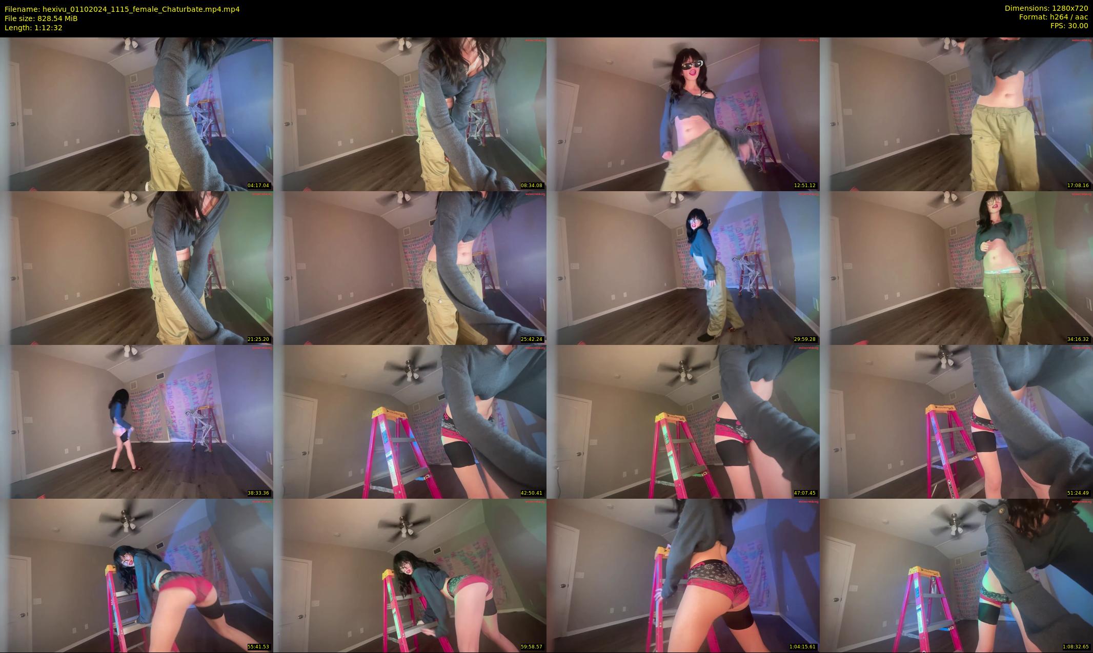 hexivu — 73 minute Chaturbate female cam show recording, 720p, Oct 1, 2024