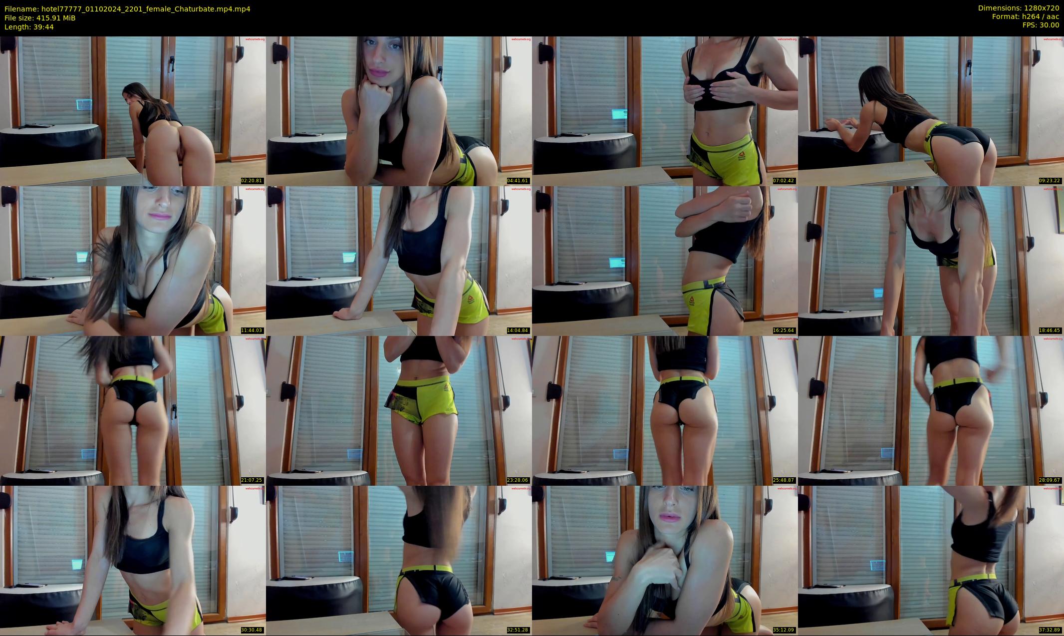 hotel77777 — 40 minute Chaturbate female cam show recording, 720p, Oct 1, 2024