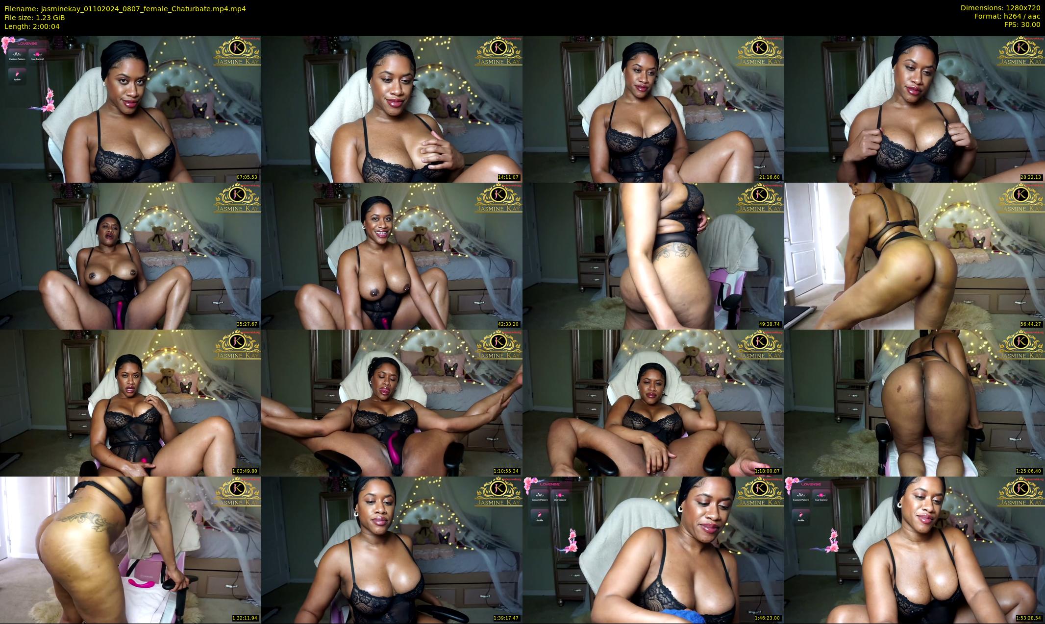 jasminekay — 121 minute Chaturbate female cam show recording, 720p, Oct 1, 2024