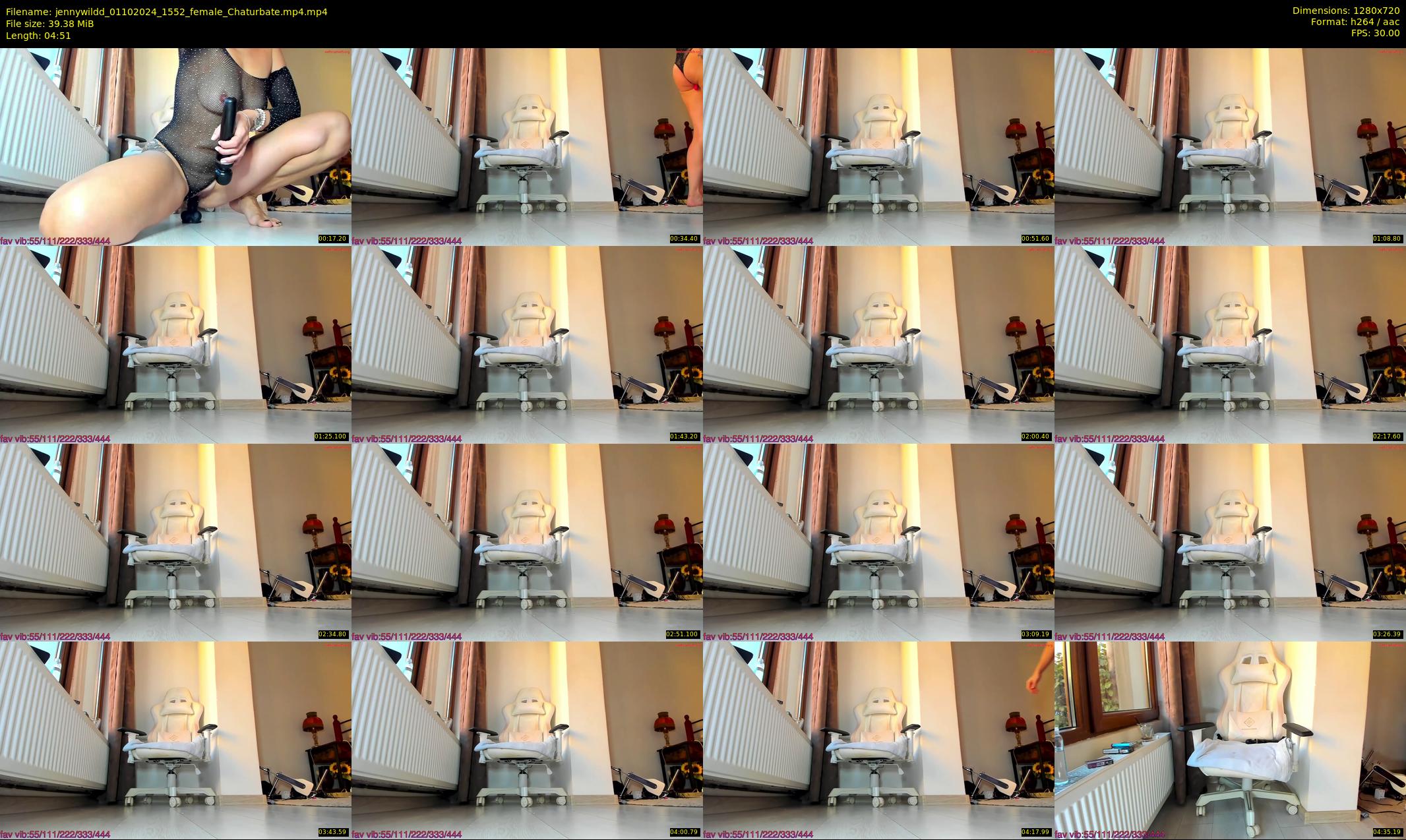 jennywildd — 5 minute Chaturbate female cam show recording, 720p, Oct 1, 2024