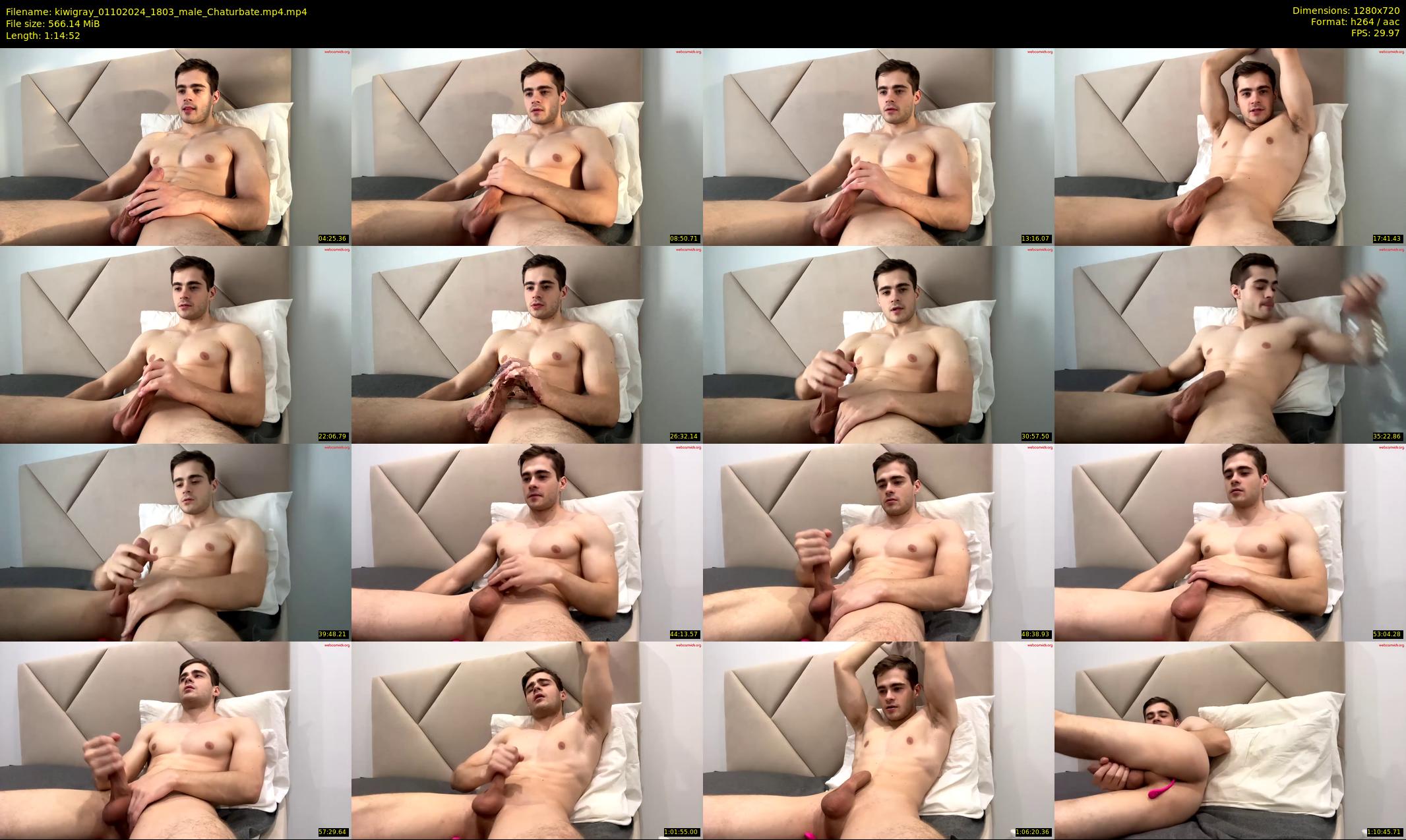 kiwigray — 75 minute Chaturbate male cam show recording, 720p, Oct 1, 2024